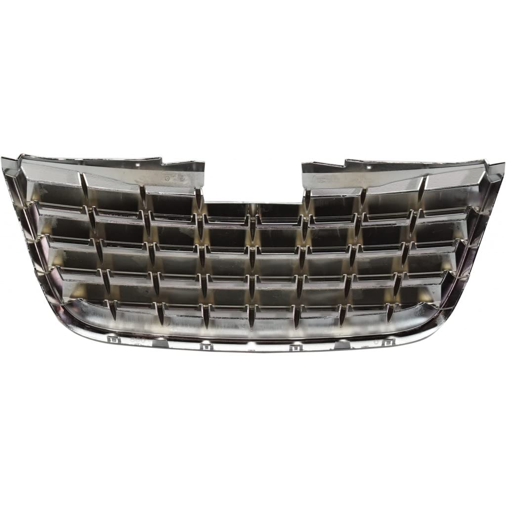 Chrysler Town & Country 2008-2010 Chrome Front Grille with Center Bar - Replacement Part CH1200309 & 5113228AA | Perfect for Car Restoration & Customization Projects