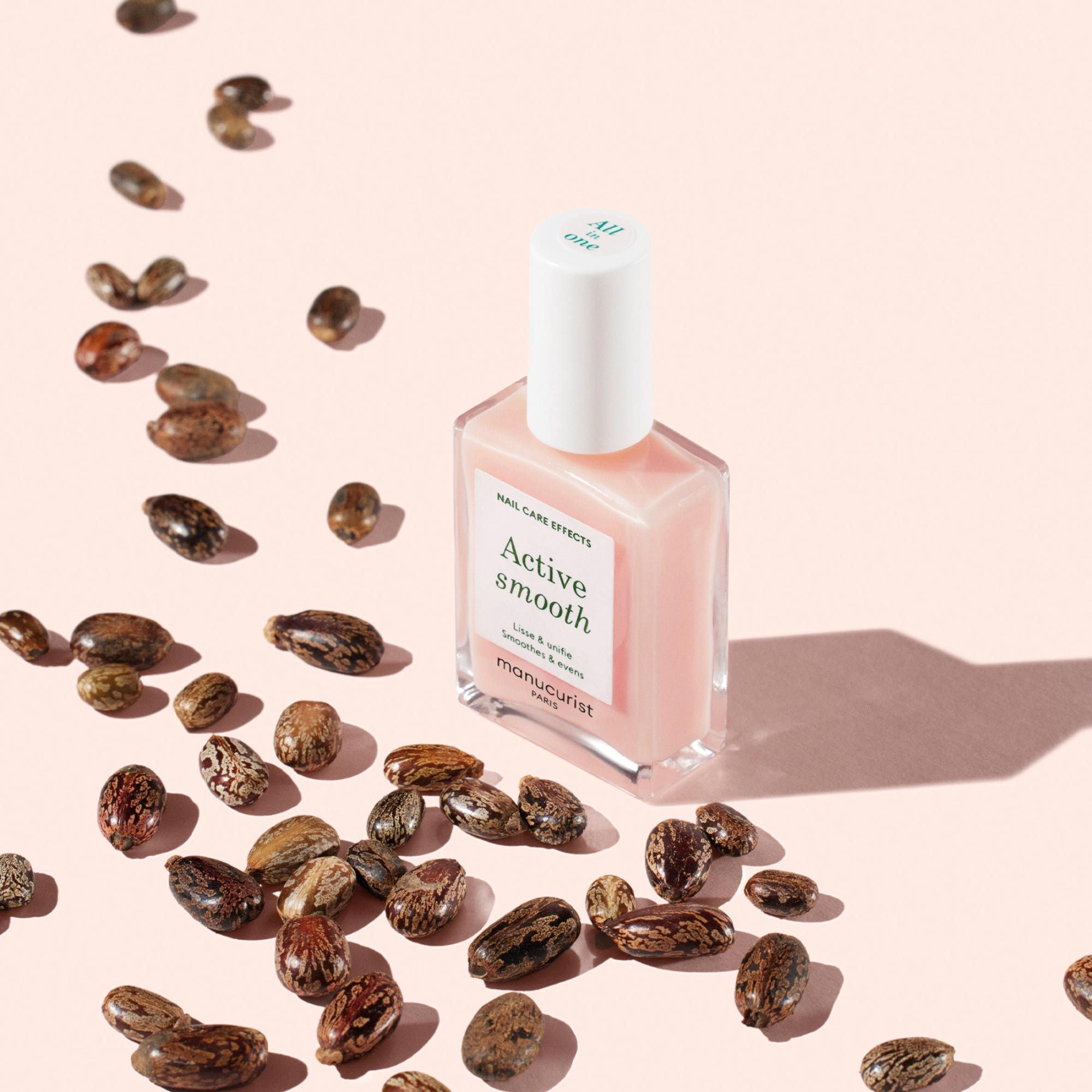 Manucurist Active Smooth 1 - Vegan Nail Polish for Strong & Healthy Nails | At-Home Manicure & Professional Salon Use
