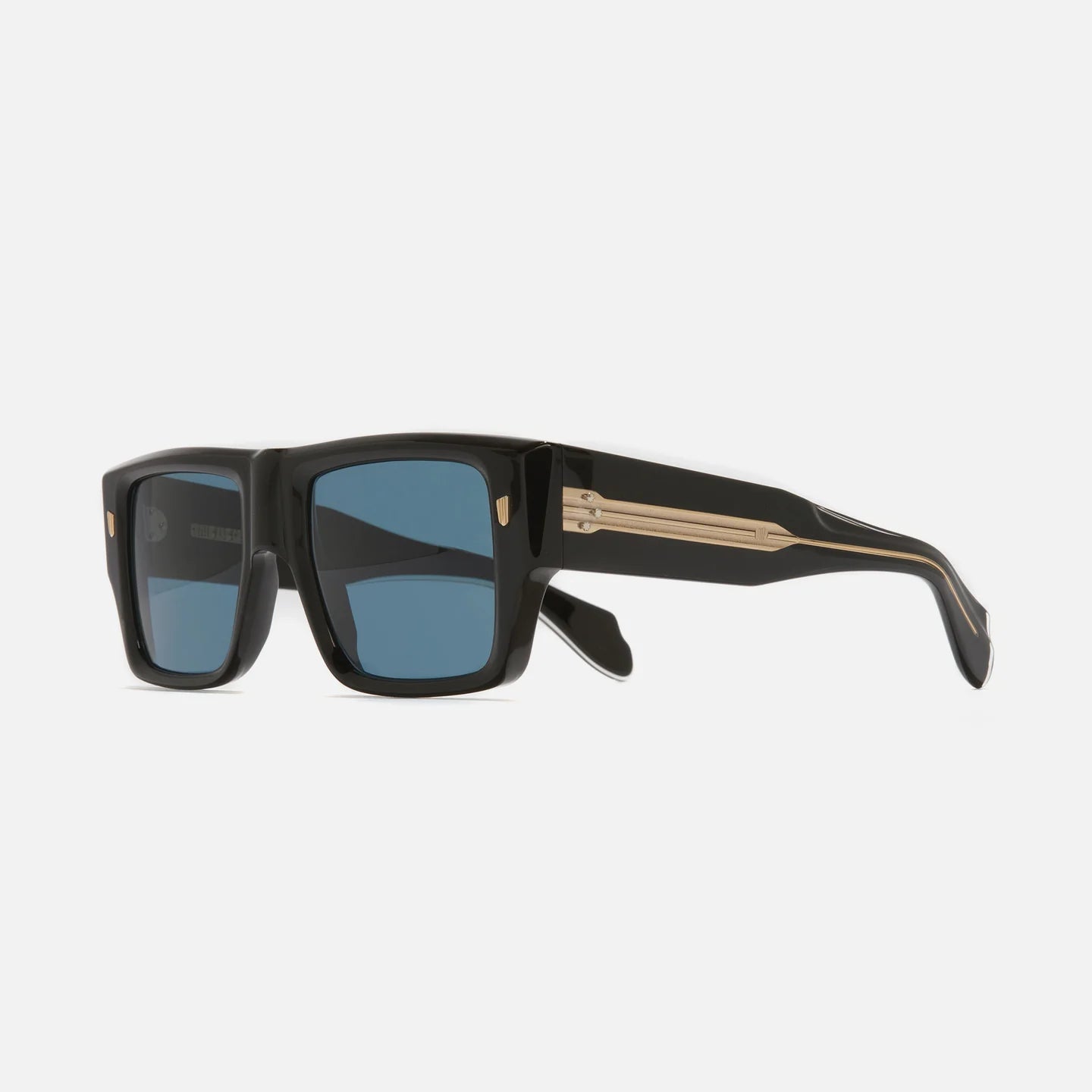Cutler and Gross 1414 01 Black Sunglasses - Premium Polarized UV Protection for Men & Women - Perfect for Driving, Travel, and Outdoor Activities
