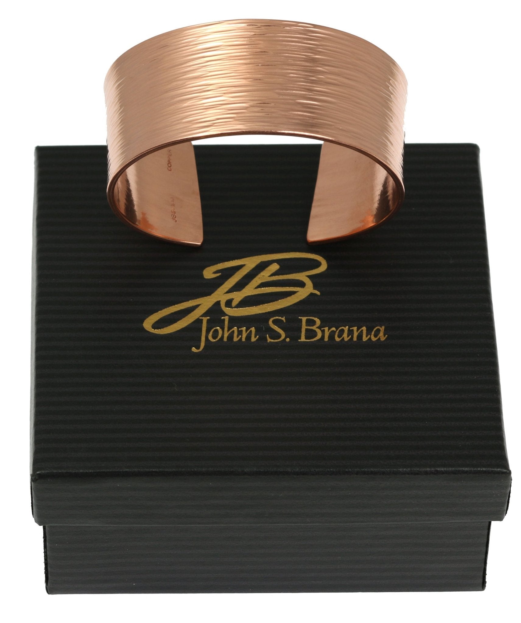 1 Inch Wide Bark Textured Solid Copper Cuff Bracelet for Women - Handmade Boho Jewelry for Everyday Wear & Special Occasions