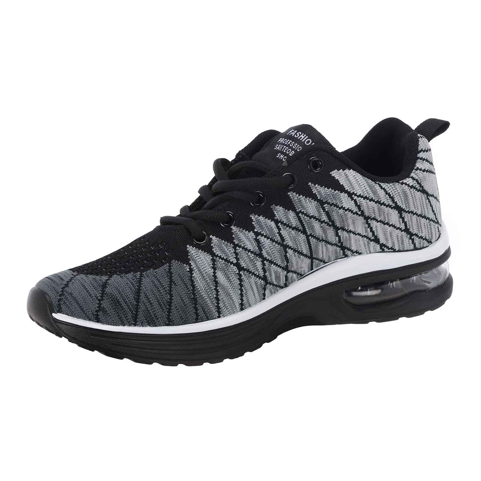 YUHAOTIN Breathable Mesh Work Sneakers for Men & Women - Non-Slip Comfort Shoes for Office, Casual Wear & Plantar Fasciitis Relief - Size 10 - Perfect for Daily Commute, Work & Halloween Costumes