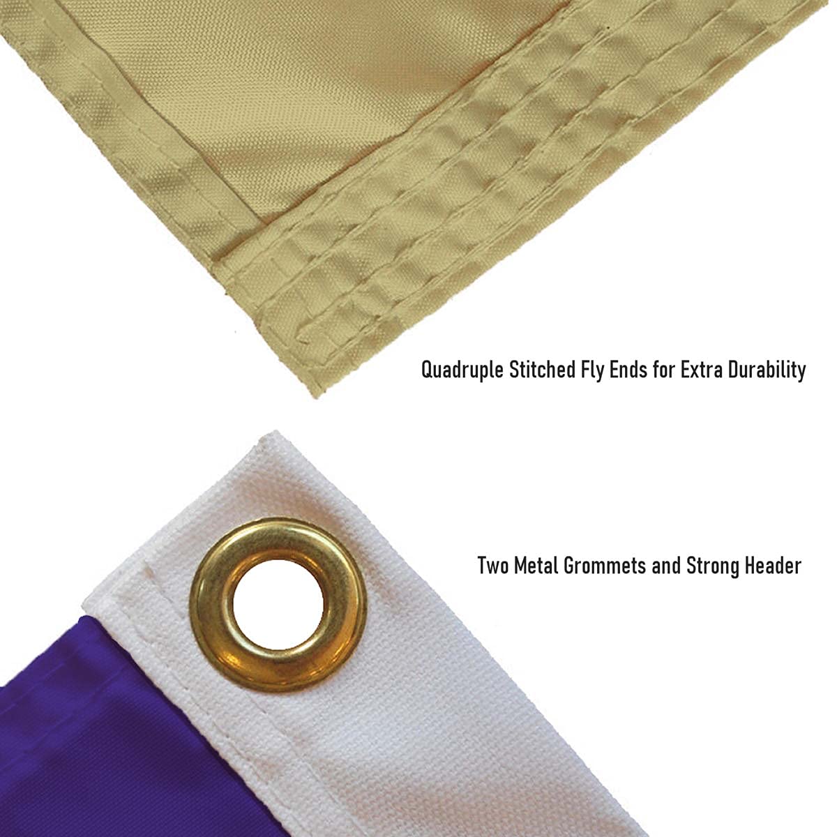 James Madison Dukes Fan Man Cave Banner Flag - College Sports Decor for Game Room, Tailgate Party & Home Office - Durable Polyester with Grommets for Indoor/Outdoor Use