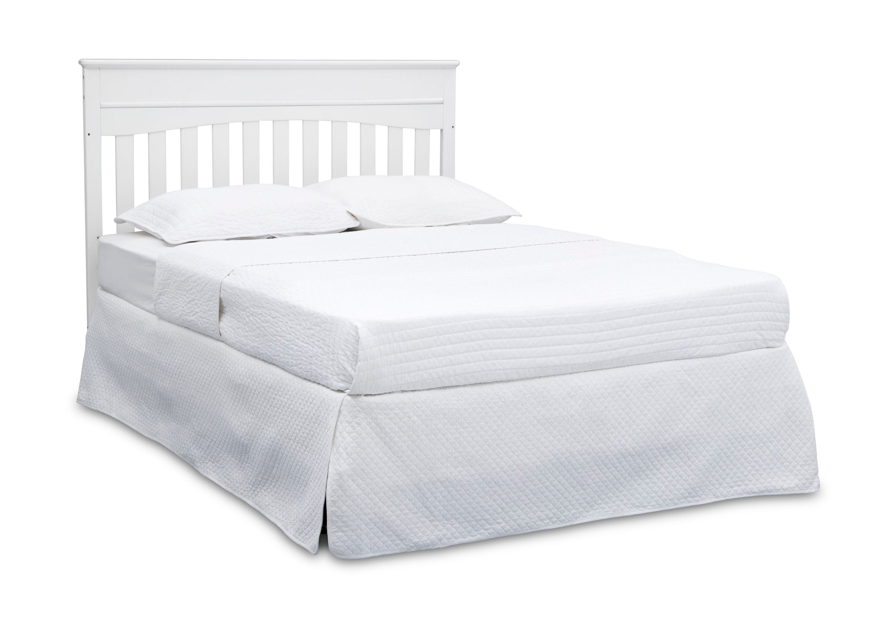 Skylar 4-in-1 Convertible Baby Crib - White Nursery Furniture for Newborn to Toddler Bed | Perfect for Modern Nursery, Bedroom & Daycare
