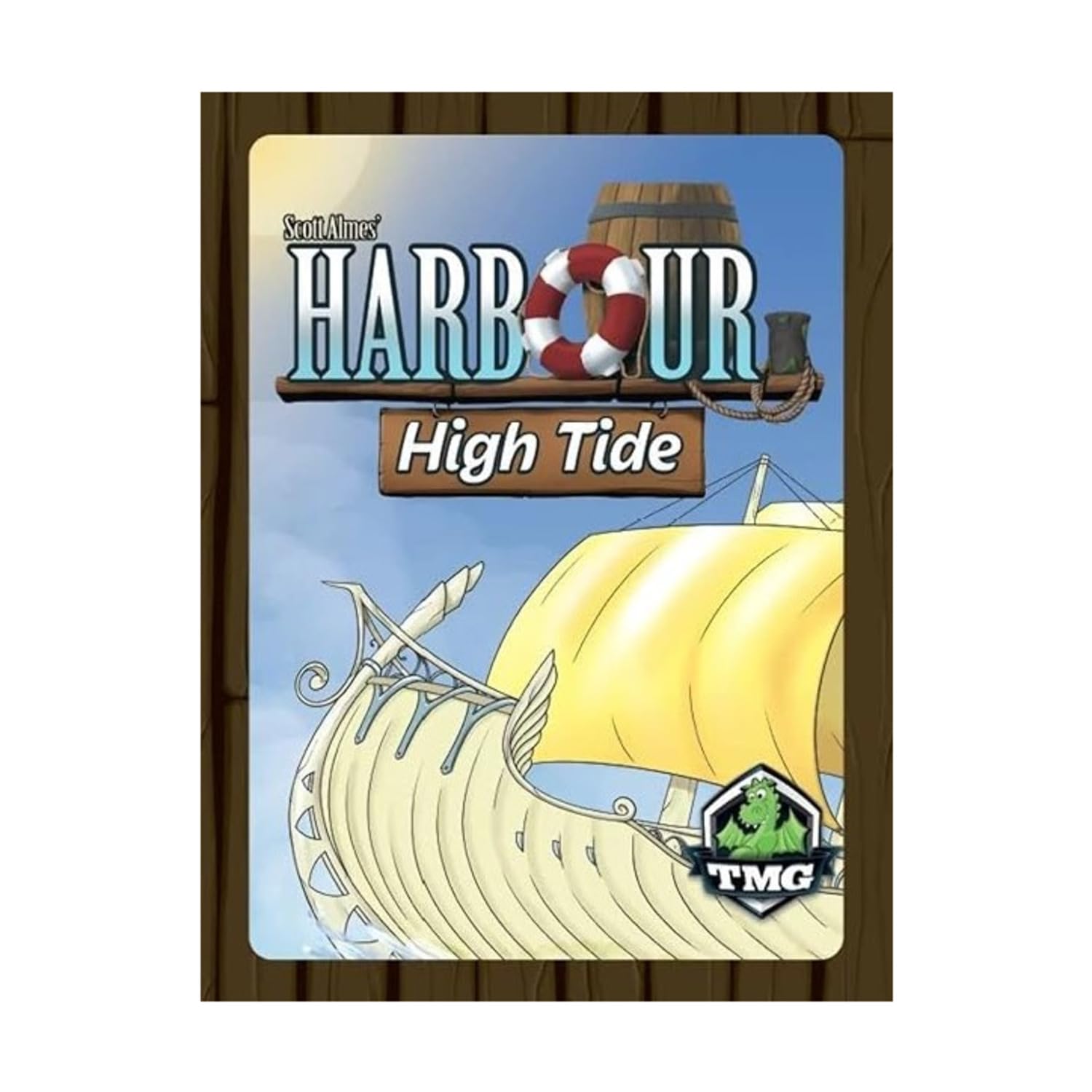 Harbour High Tide Board Game by Tasty Minstrel Games - Strategic Port Building Game for Family Game Night & Game Lovers