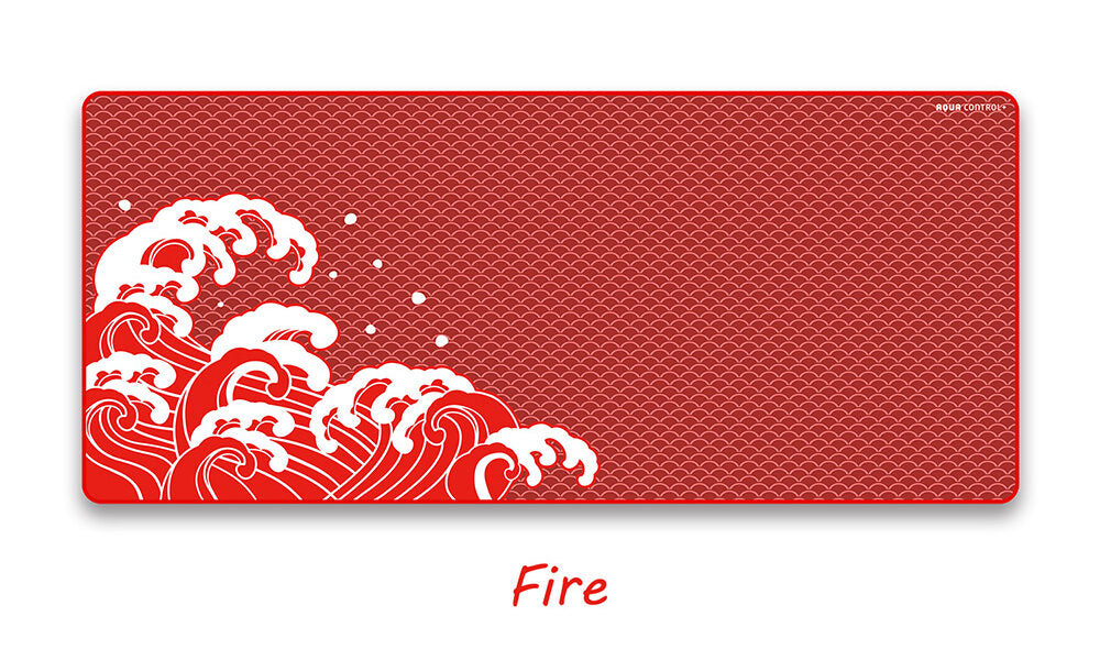 X Raypad Aqua Control Plus (AC+) Wave Series Fire Gaming Mouse Pad - High Precision Control for FPS, MOBA & Esports | Perfect for Gaming PC Setup & Office Workstations