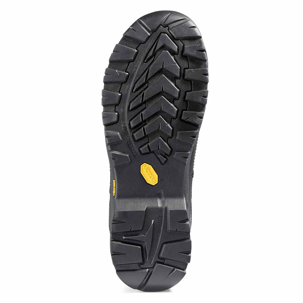 Kodiak Quest Bound Men's 8 Inch Waterproof Steel Toe Work Boots - Black (KD0A4THHBLK) | Slip Resistant & Comfortable for Construction, Hiking & Outdoor Work