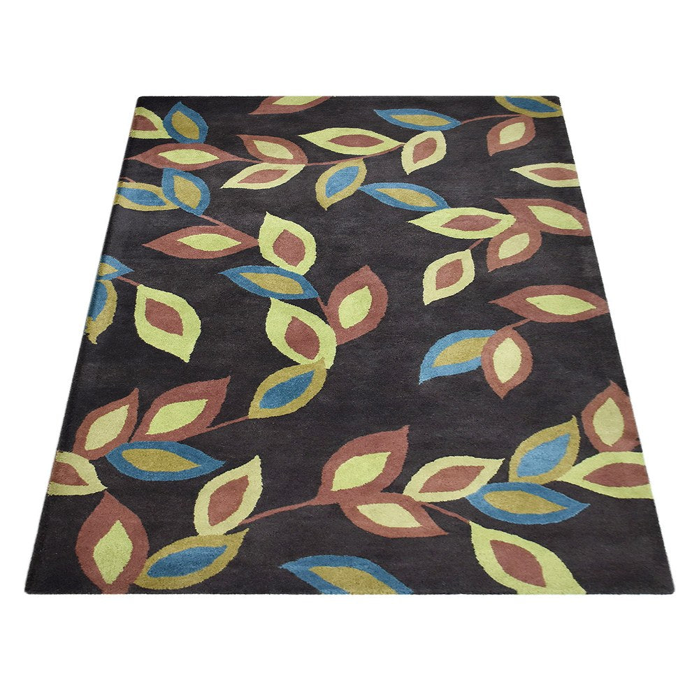 Blossomix Hand Tufted Rug - Soft Boho Chic Area Rug for Living Room, Bedroom & Nursery - Premium Non-Slip Home Decor Carpet