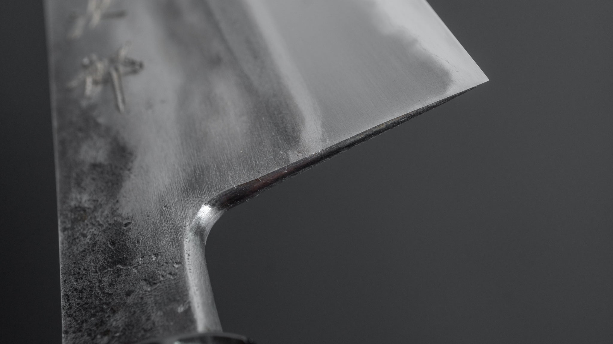 Premium Jiro Tsuchime Wa Santoku Knife 165mm - Japanese High Carbon Steel Blade with Taihei Tagayasan Wood Handle (#233) - Perfect for Sushi, Vegetables & Meat Cutting in Professional Kitchens & Home Cooking