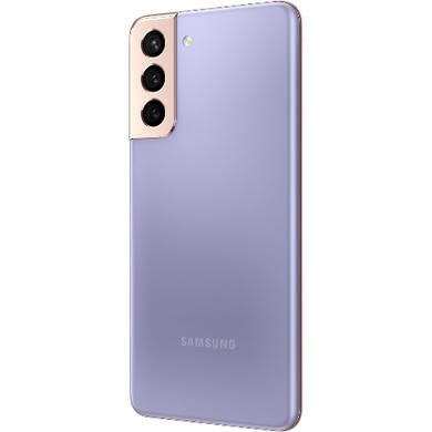 Refurbished Samsung Galaxy S21 5G 128GB Dual SIM Unlocked Smartphone - Violet | Fast 5G Connectivity, Premium Camera for Photography & Streaming