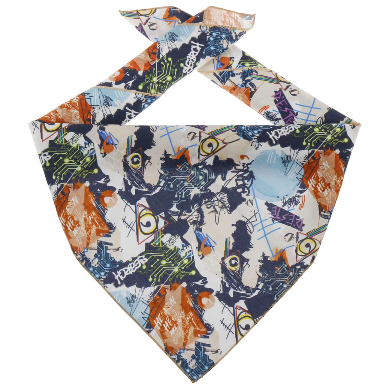 Stylish Alfonso D'Este Graphic Bandana - Fashionable Cotton Scarf for Men & Women - Perfect for Outdoor Activities, Concerts, and Casual Wear
