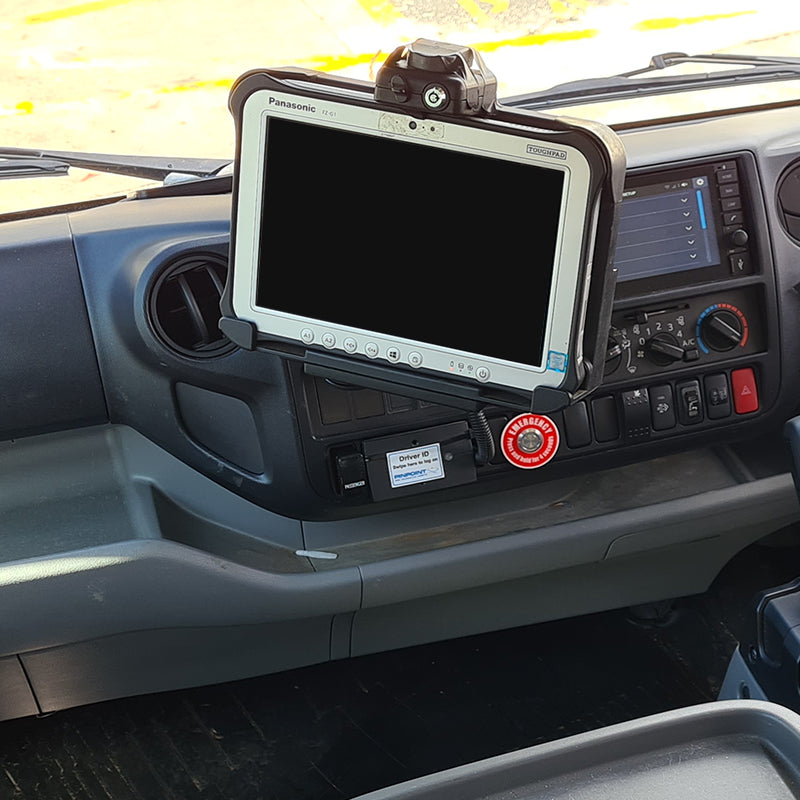 Industrial Evolution InDash Mount for Hino 300 2016+ - Premium Car Dashboard Phone Holder for Hino Trucks - Perfect for GPS Navigation & Hands-Free Driving