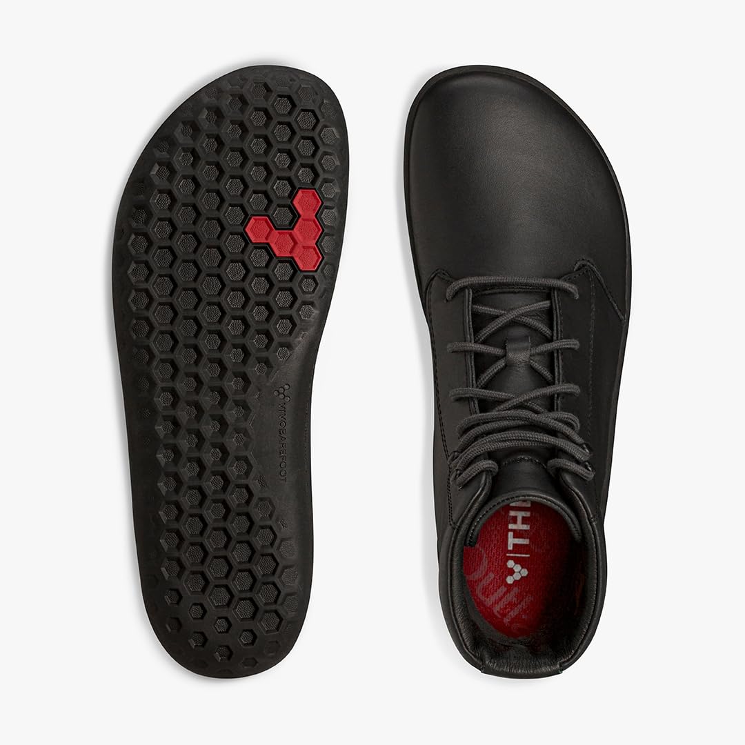 Vivobarefoot Gobi Hi IV Women's Lace-Up Desert Boots with Barefoot Sole - Comfortable Minimalist Shoes for Hiking, Travel & Everyday Wear