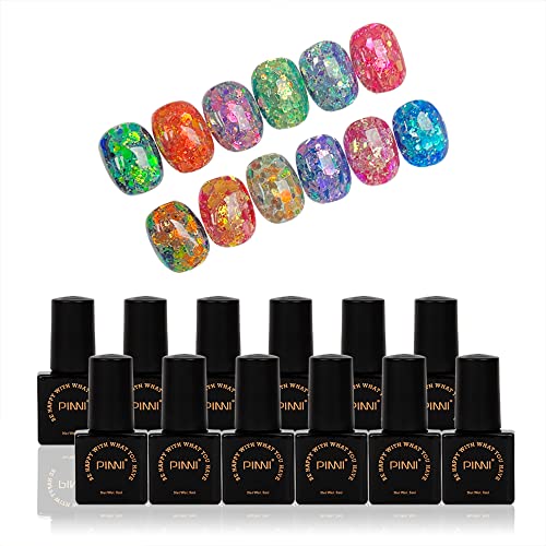 12 glitter colours