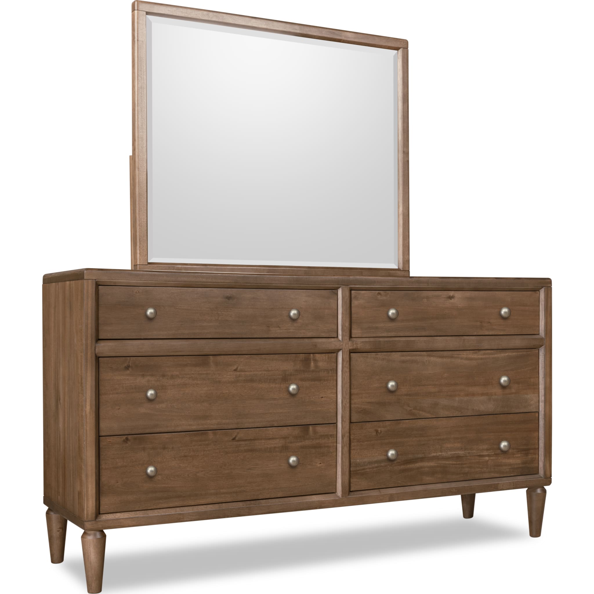 Langley Dresser - Modern Wooden Dresser for Bedroom, Autumn First Collection, Stylish Storage Furniture for Clothes & Accessories | Perfect for Home, Apartment & Dorm Room Organization