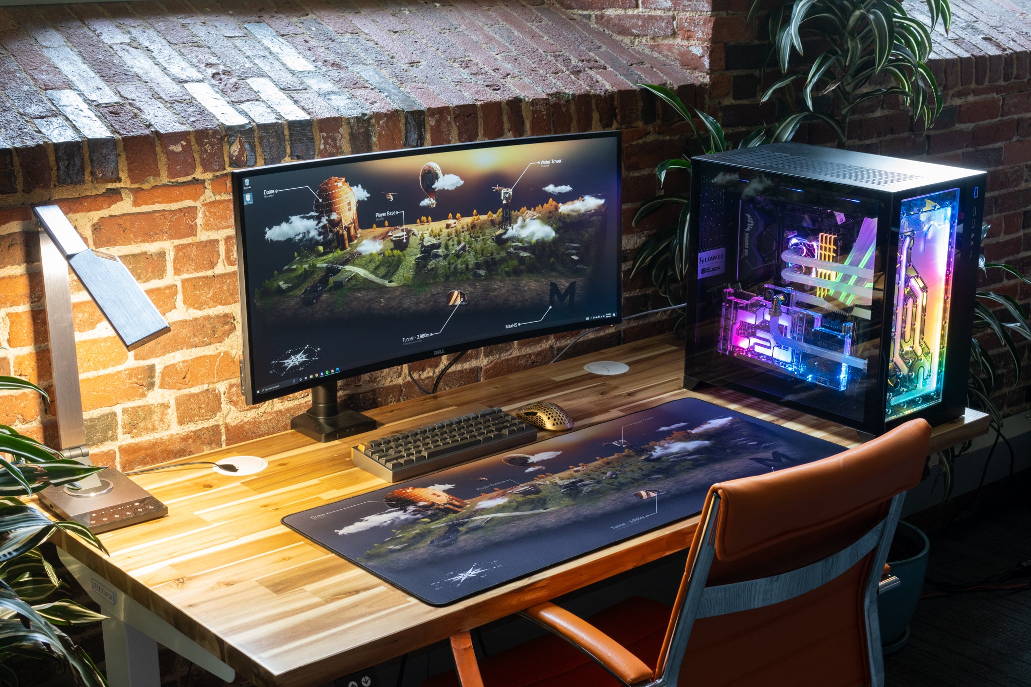 Limited Edition MaxHS Content Creator Collaboration Rust XL Gaming Mousepad - Perfect for Streamers, Gamers & Office Work