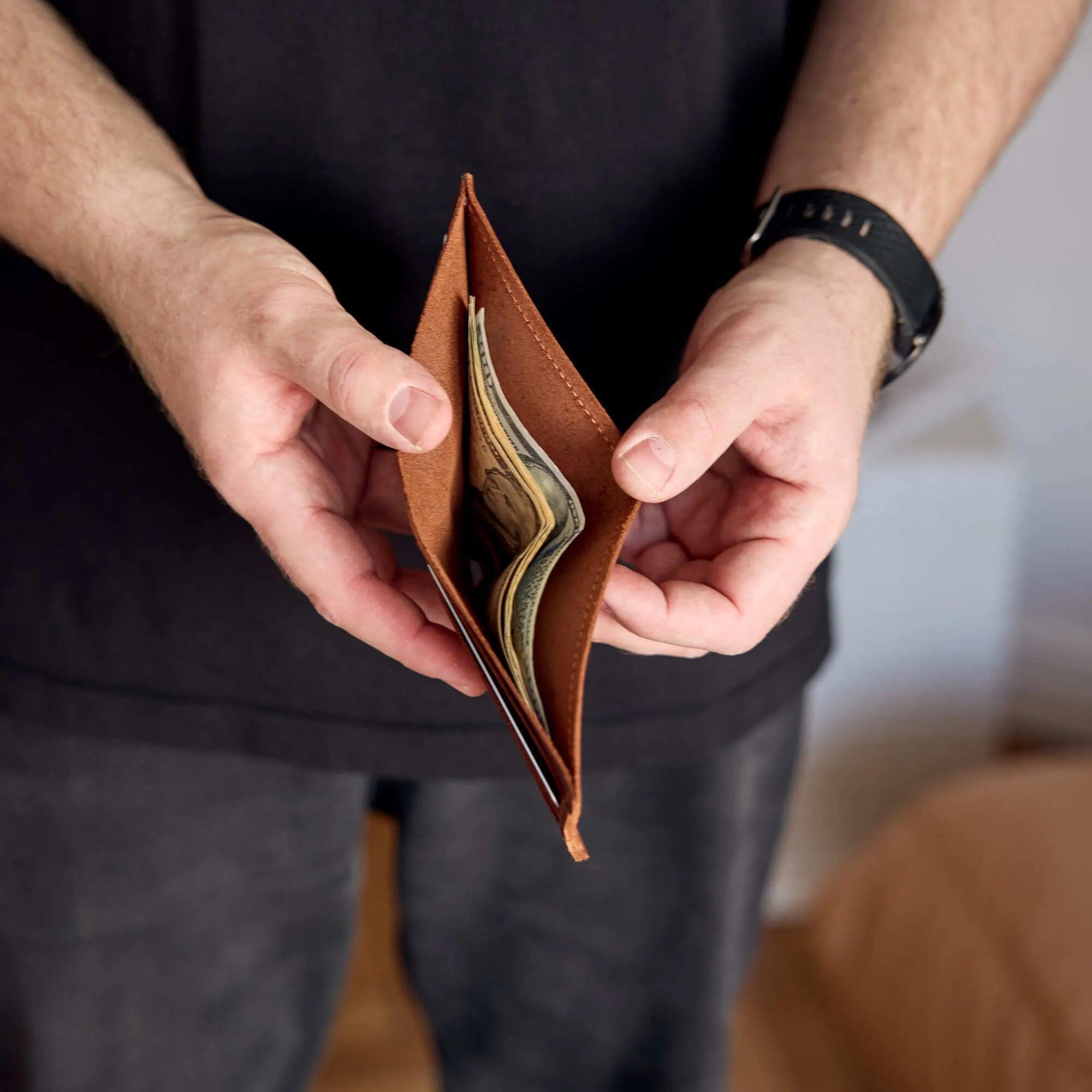 Premium Genuine Leather Wallet for Men - RFID Blocking, Slim & Stylish Design - Perfect for Everyday Use, Travel, and Business (Limited Time Offer)