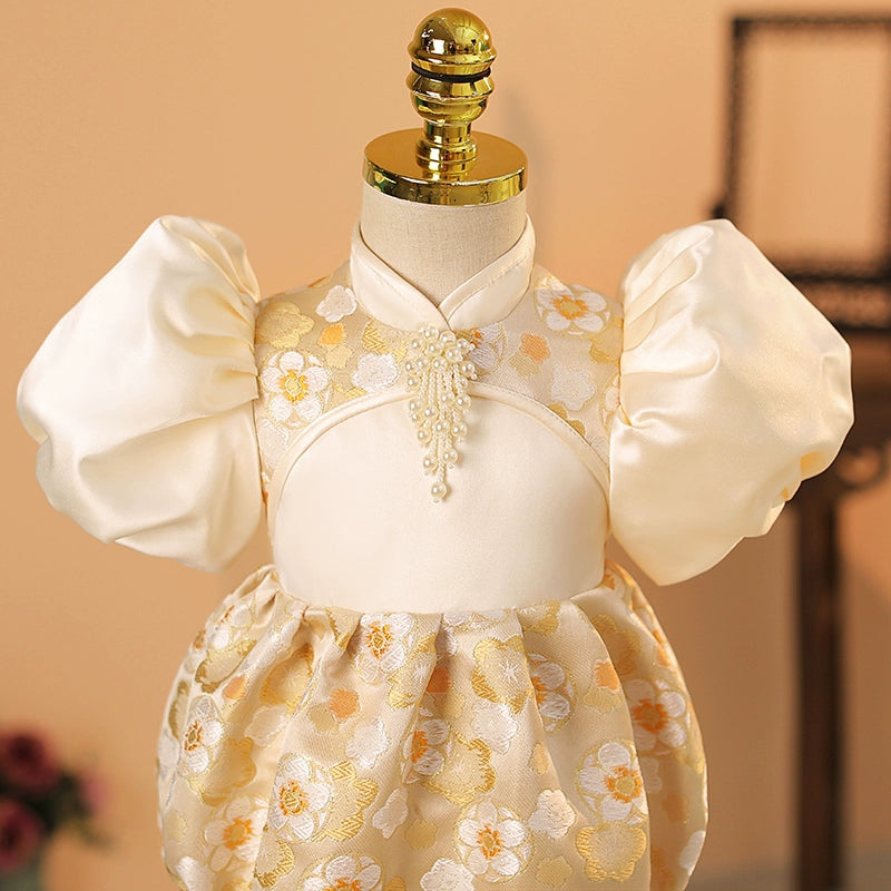 Adorable Baby Girl Baptism Dress - Toddler Birthday & Christmas Princess Gown for Special Occasions | Perfect for Christenings, First Birthdays & Holiday Celebrations