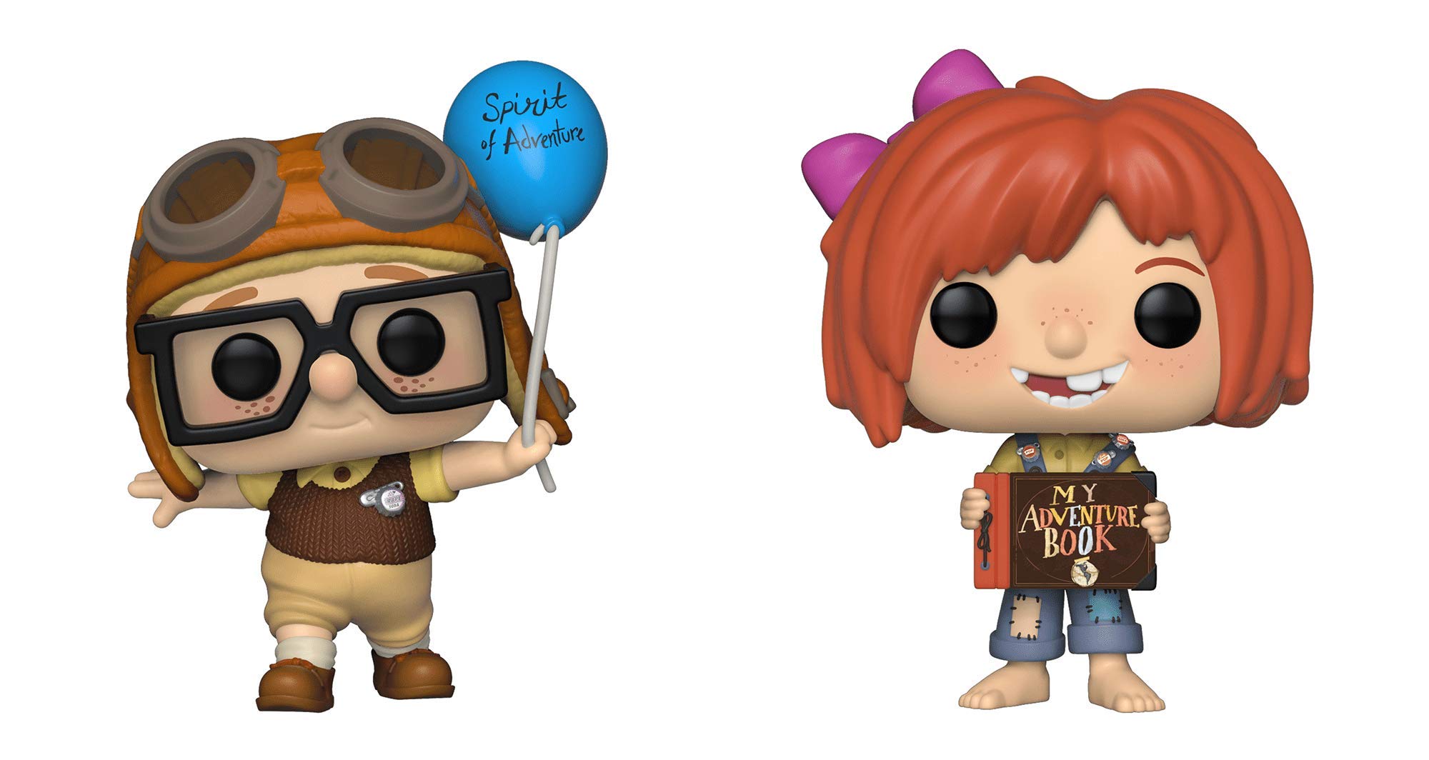 Funko Pop! Disney Up Carl & Ellie Vinyl Figure - 2019 Summer Convention Exclusive Collectible Toy for Disney Fans - Perfect for Display, Gifts, and Disney Movie Memorabilia Collections