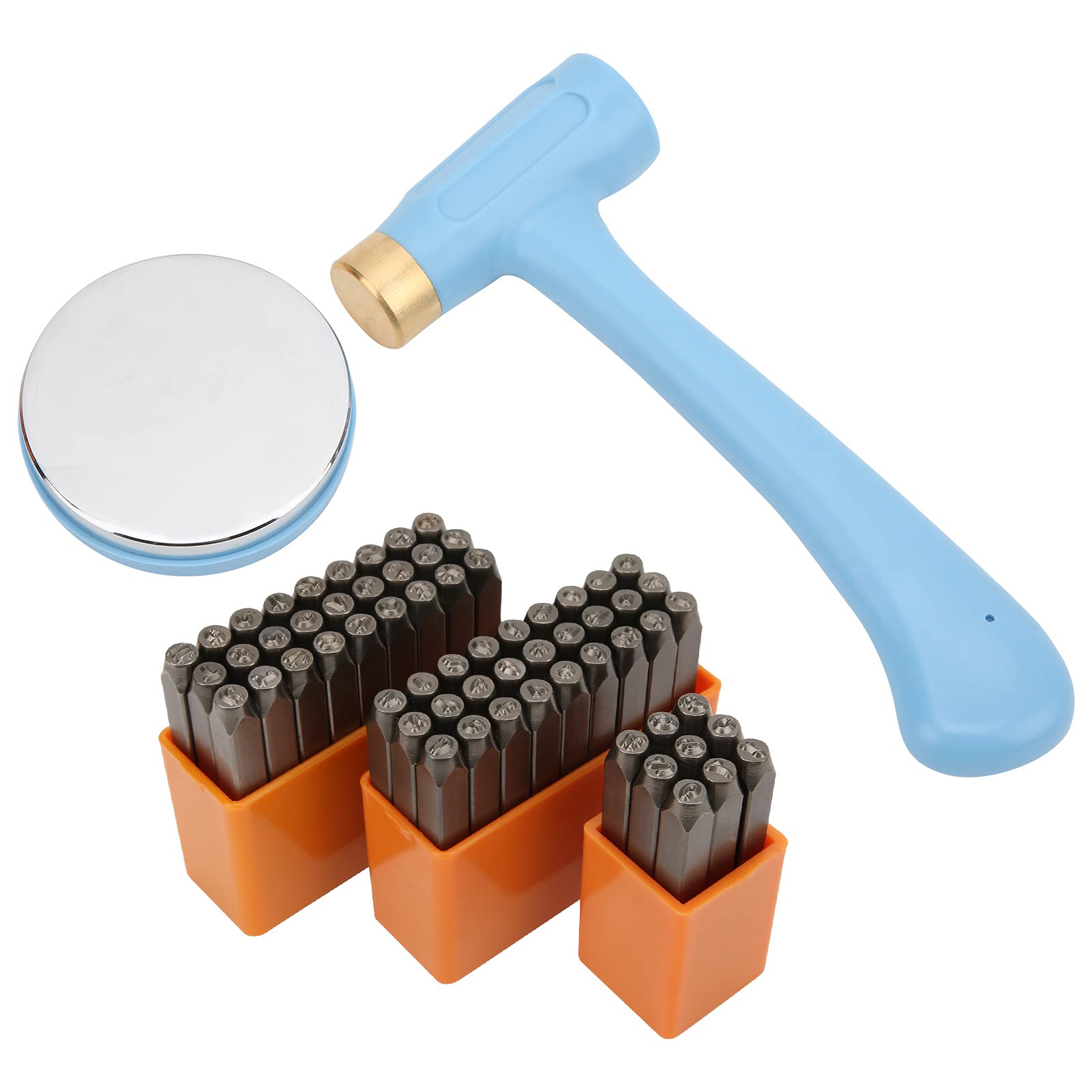 Premium Jewelry Metal Stamping Tools Kit - Durable Letter Punch Set for Custom Jewelry Making | DIY Personalized Necklaces, Bracelets & Gifts | Perfect for Handmade Jewelry Projects & Crafting