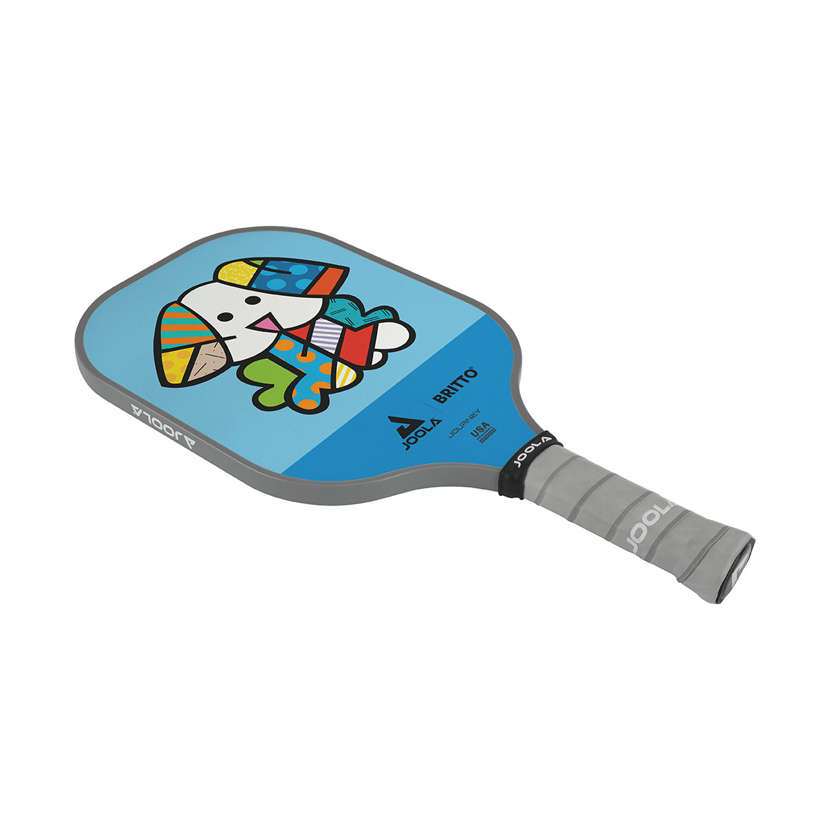 JOOLA BRITTO Pickleball Paddle - Premium Carbon Fiber Surface with Cushion Grip - USA Pickleball Approved - Perfect for Indoor & Outdoor Games, Tournaments & Recreational Play