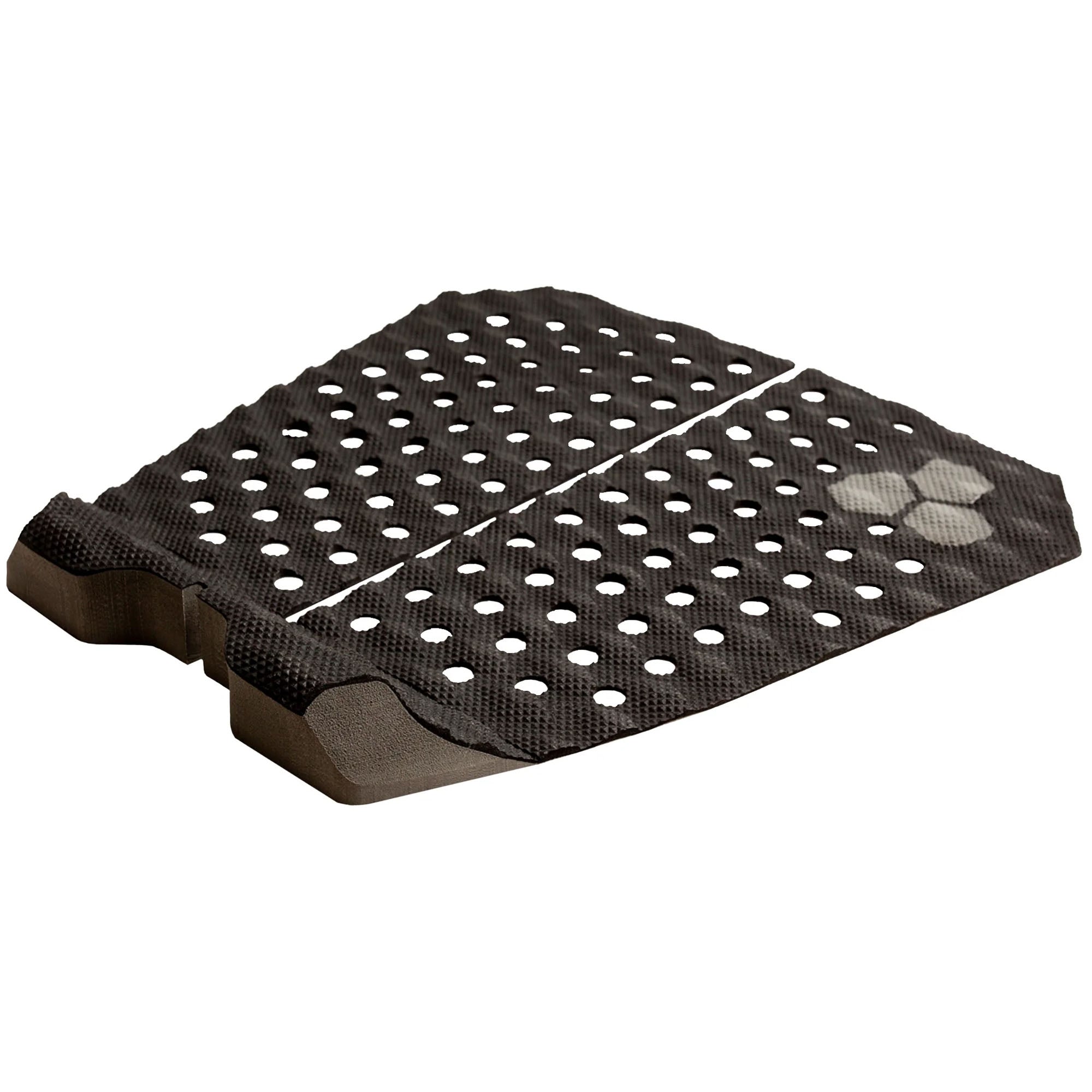 Channel Islands Fuser Flat Traction Pad - Premium Surfboard Grip for Enhanced Control (Black) - Perfect for Shortboards, Longboards & Performance Surfing