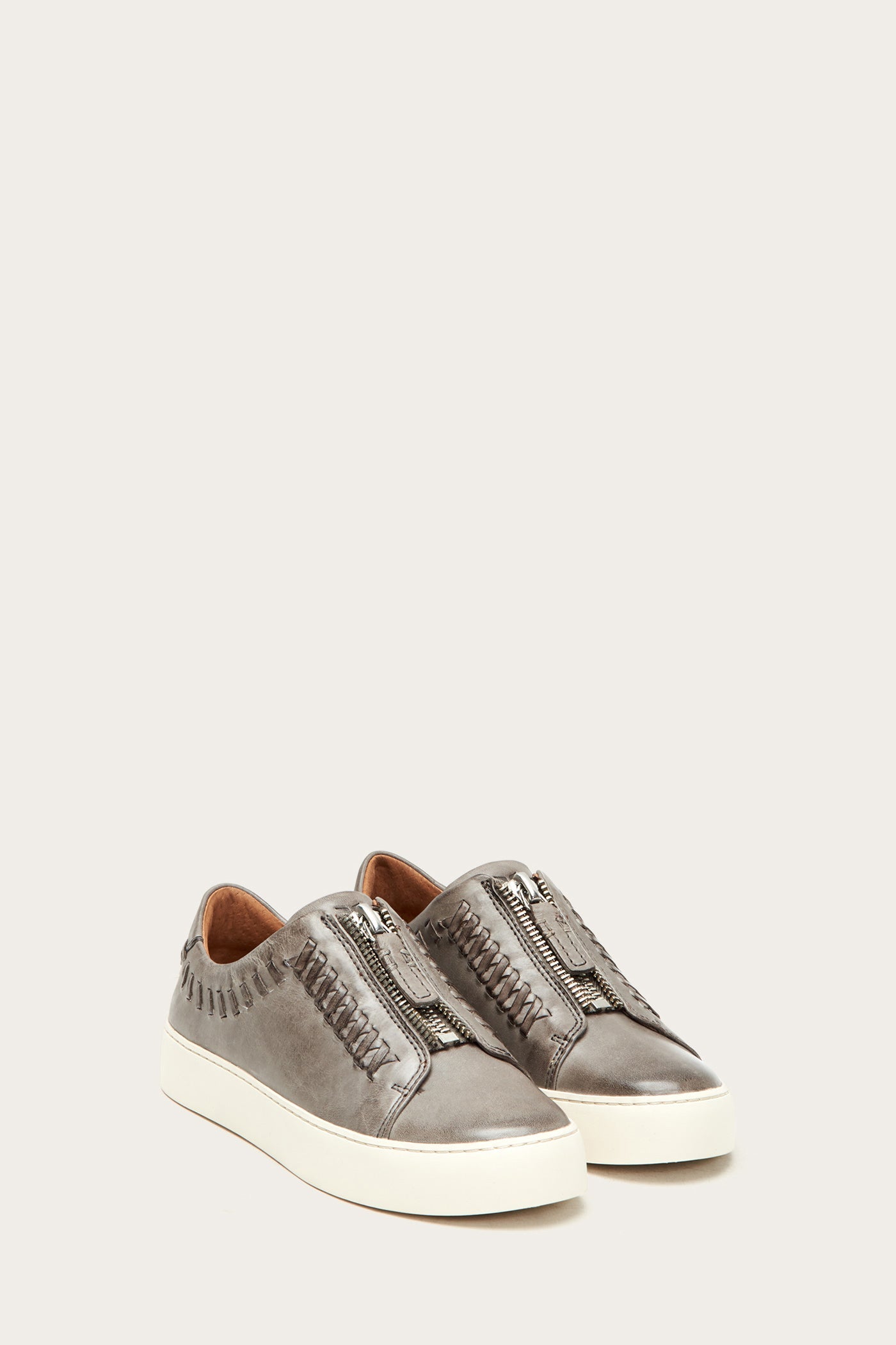Lena Whip Zip Low Sneakers - Vintage Pre-Owned Women's Fashion Shoes for Casual Wear & Street Style