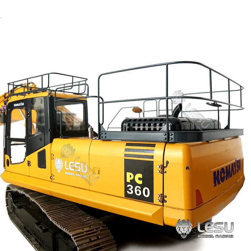 3V LED Fast Fixed Mount Cabin Fence Track Sticker Roof Net Light for LESU 1/14 RC Hydraulic Excavator AC360 PC360 - Perfect for RC Model Construction Site Scenes and Nighttime Operation Simulation