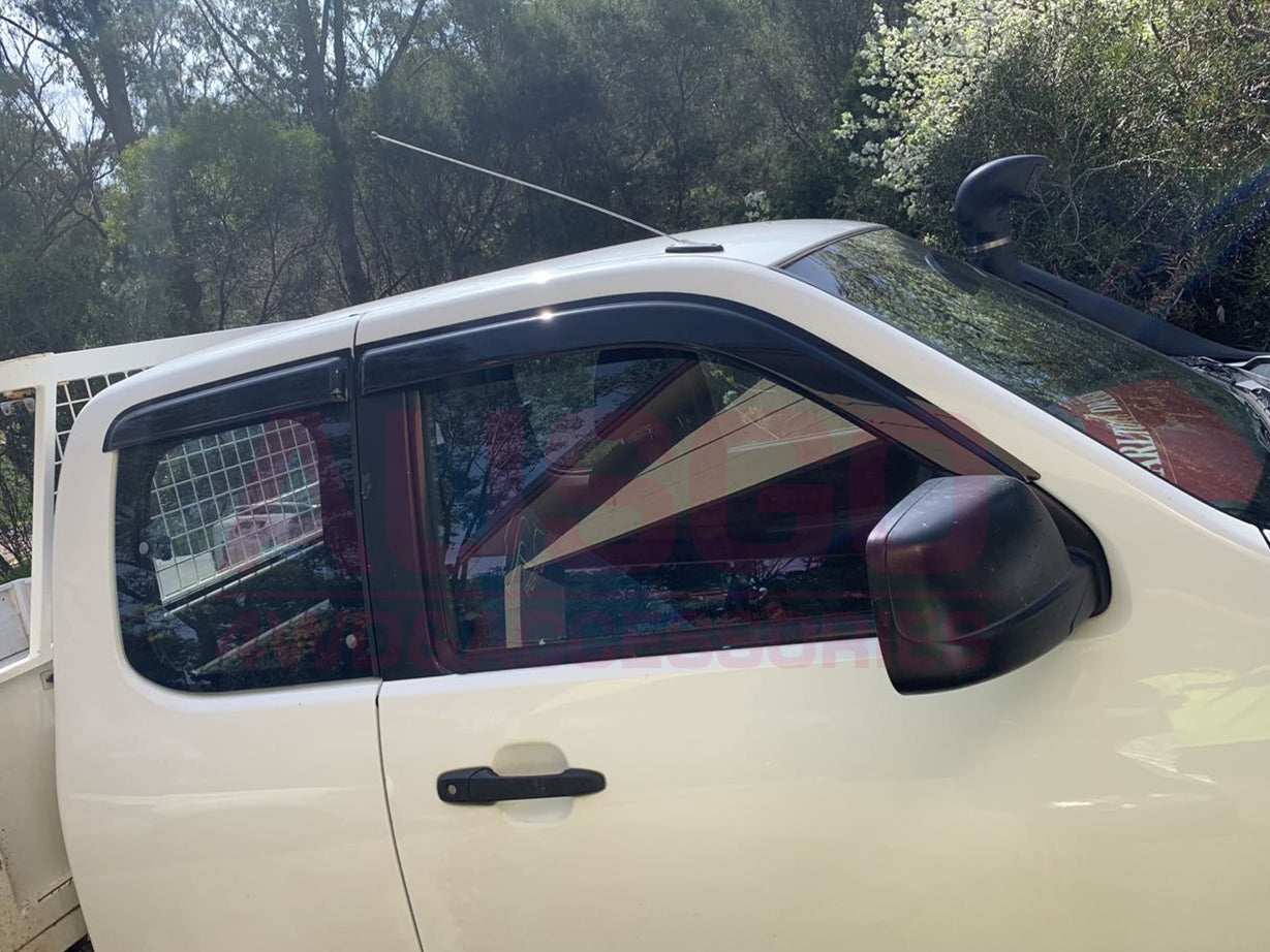 Premium Weather Shields for Mazda BT-50 BT50 UN Series Extra Cab 2006-2011 - Durable Rain Guards & Window Deflectors for All-Weather Protection & Enhanced Style