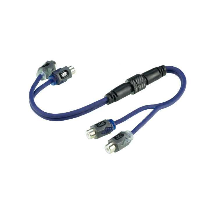 EFX by Scosche RWPRCA Rogue 2F 2M Power Sports & Marine Weatherproof RCA Connector - Waterproof Audio Cable for Boats, ATVs, Motorcycles & Outdoor Adventures