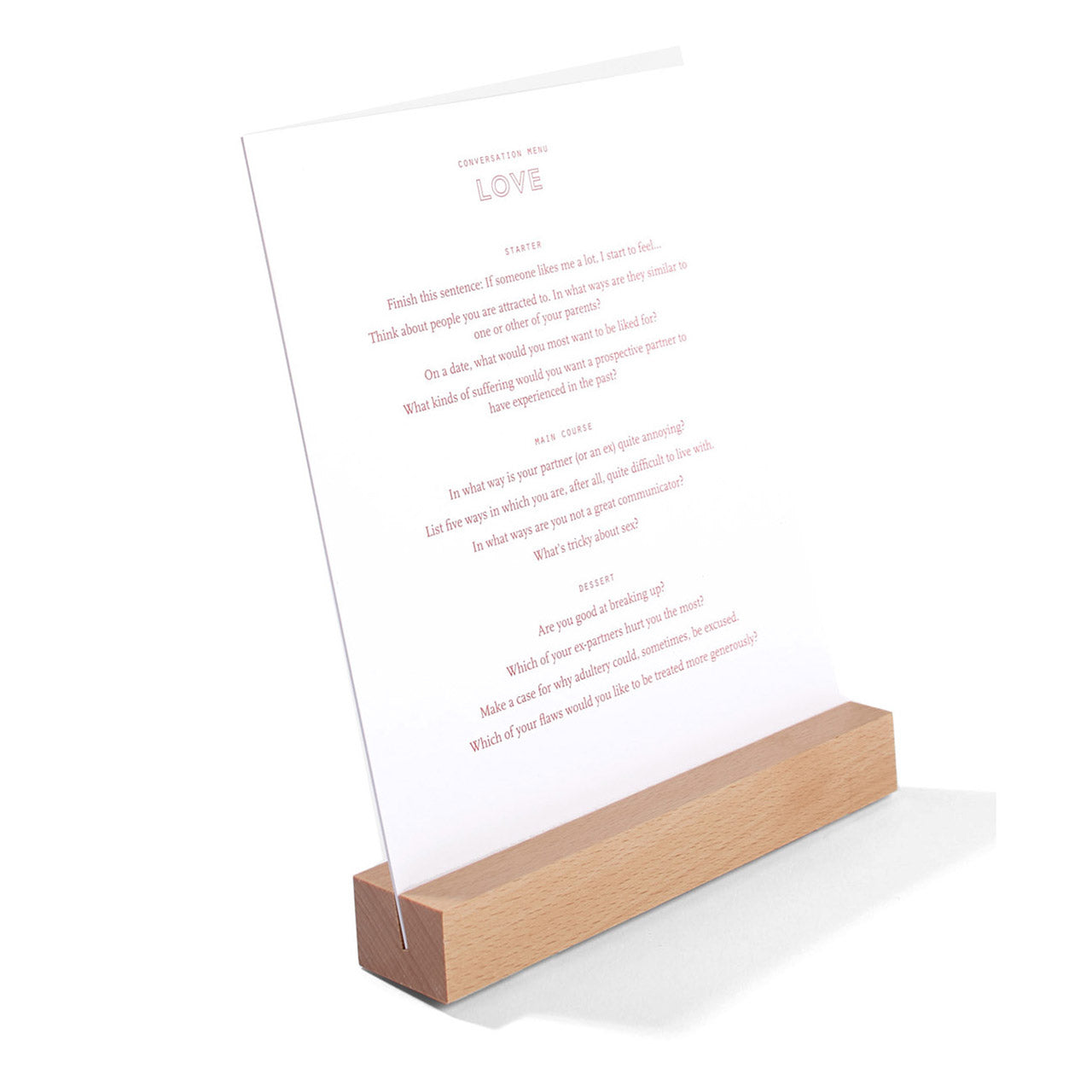 Conversation Menus - Fun & Engaging Table Talk Cards for Couples, Friends & Families - Perfect for Date Nights, Dinner Parties & Social Gatherings