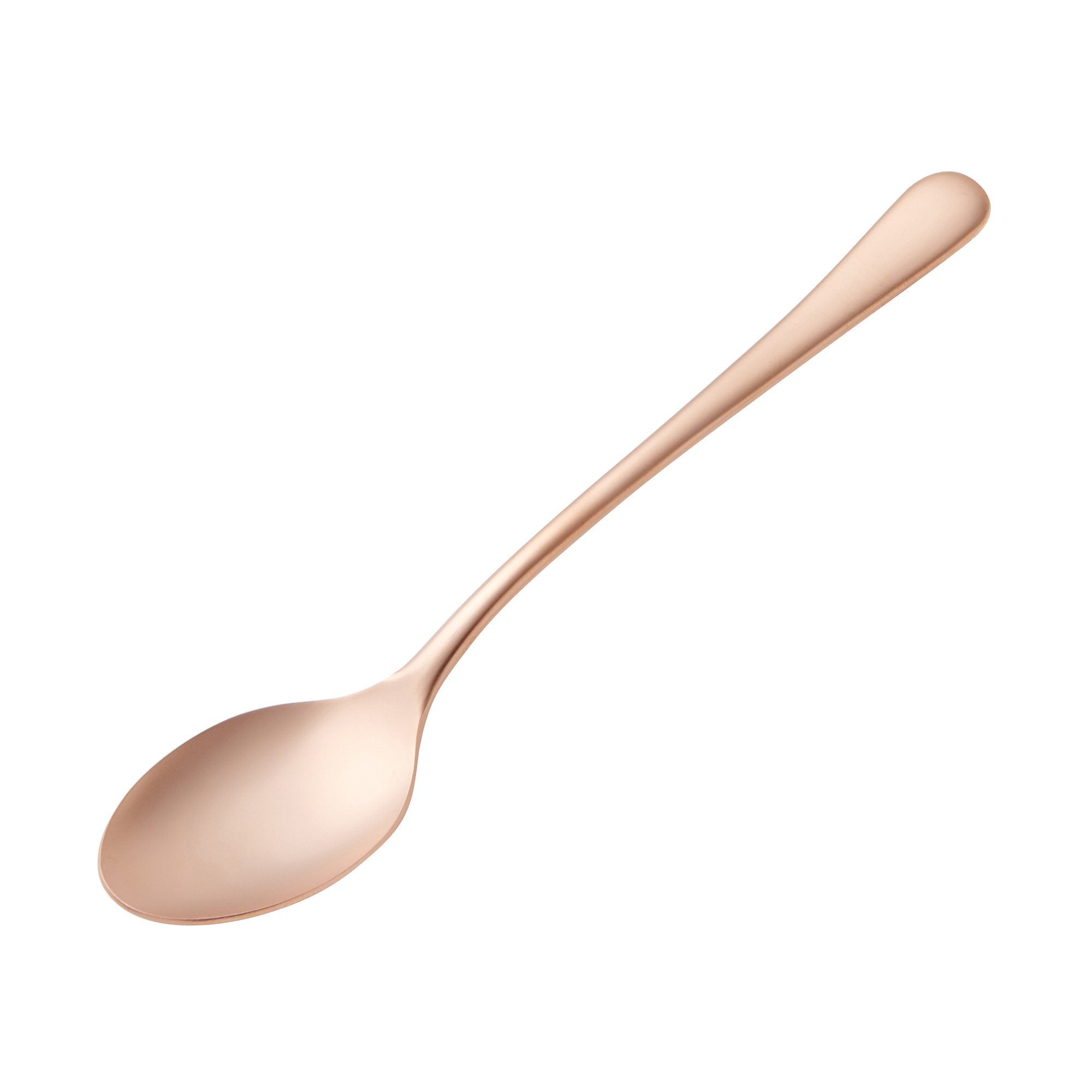 Elegant Pink Gold Dinner Spoon Set - Premium Stainless Steel Cutlery for Fine Dining, Wedding, Party & Home Use