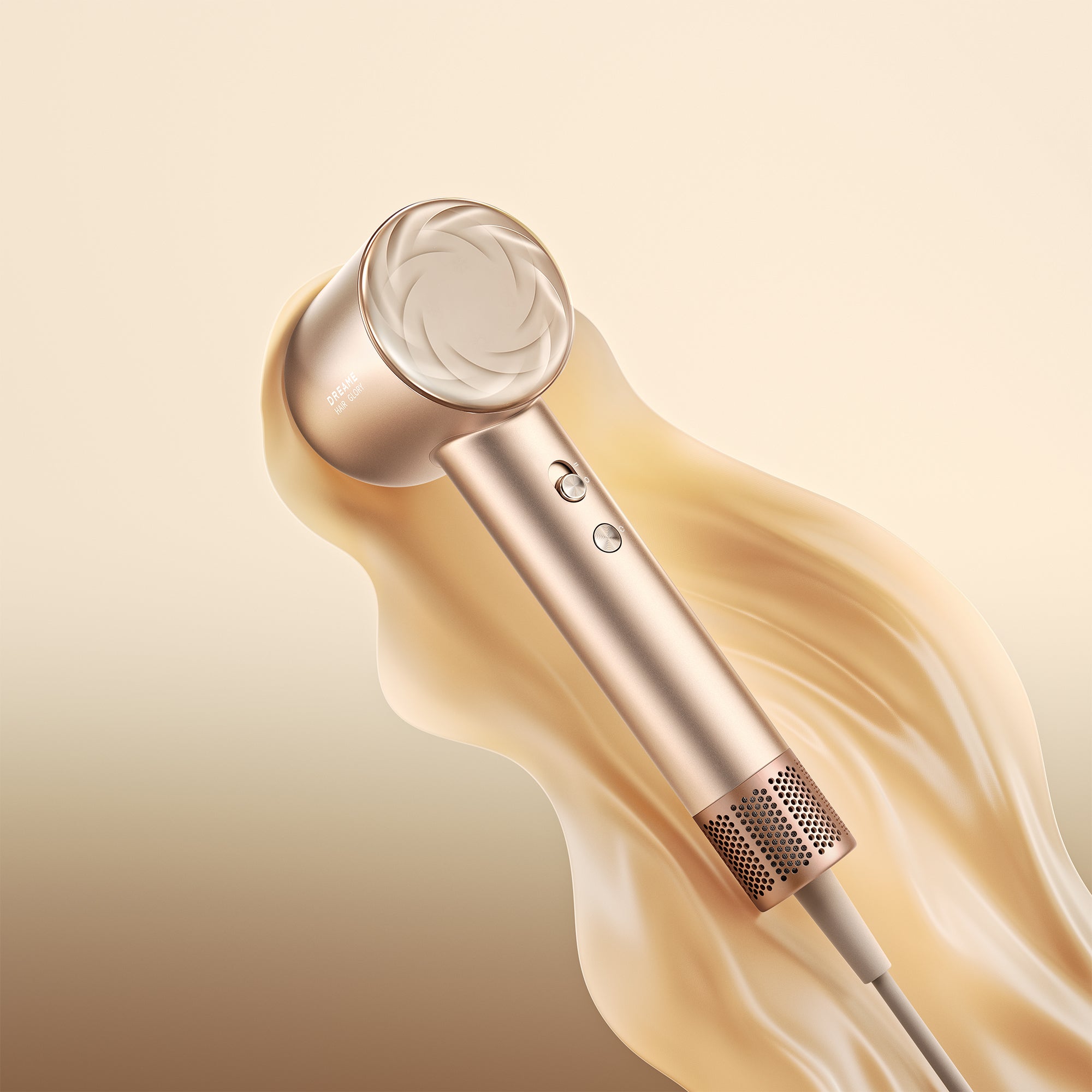 Dreame Glory Mix Hair Dryer - Professional Ionic Blow Dryer for Fast Drying & Frizz Control - Perfect for Home, Salon & Travel Use