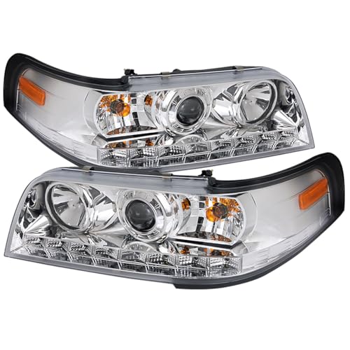 Chrome Housing Clear Lens