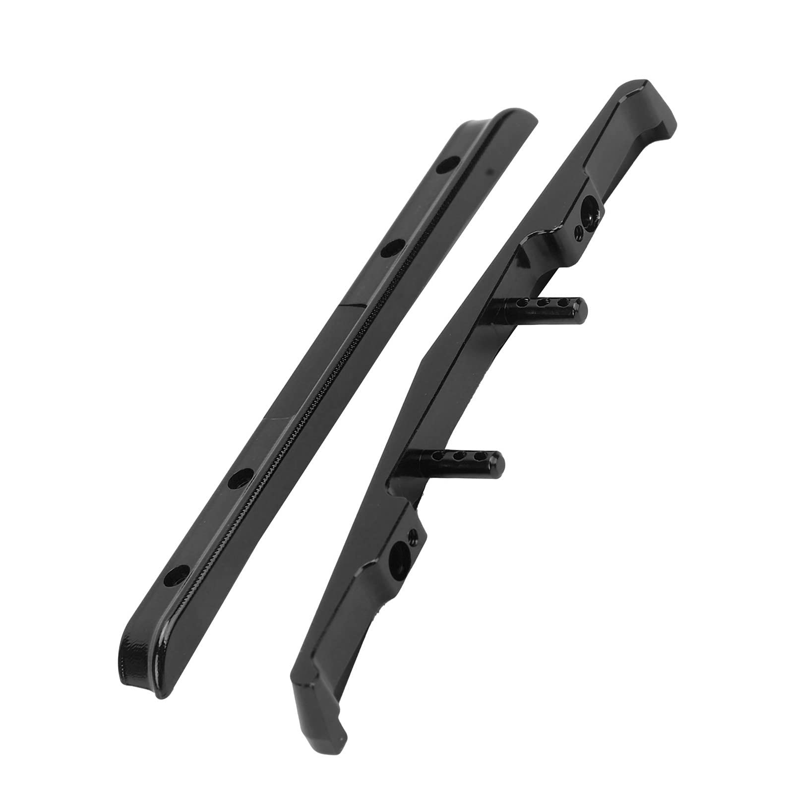 SCX24 RC Car Aluminum Alloy Front & Rear Bumper Set - Red Upgrade Parts for 90081 1/24 Scale Off-Road Crawler | Durable Protection for Rock Crawling & Trail Adventures