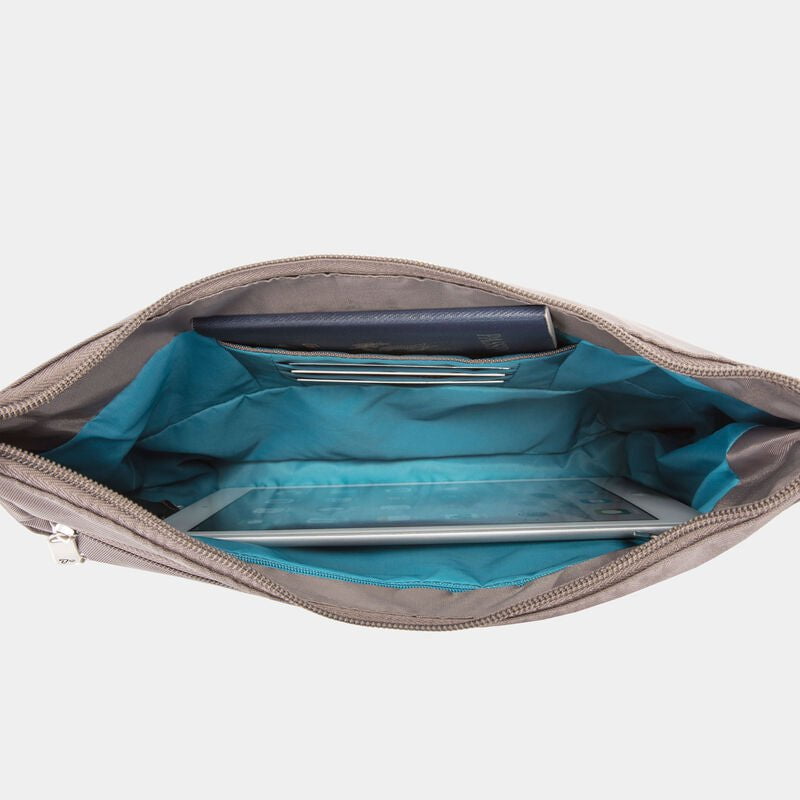Travelon Anti-Theft RFID Blocking Crossbody Bucket Bag for Women - Secure Hands-Free Purse for Travel, Commuting & Daily Use