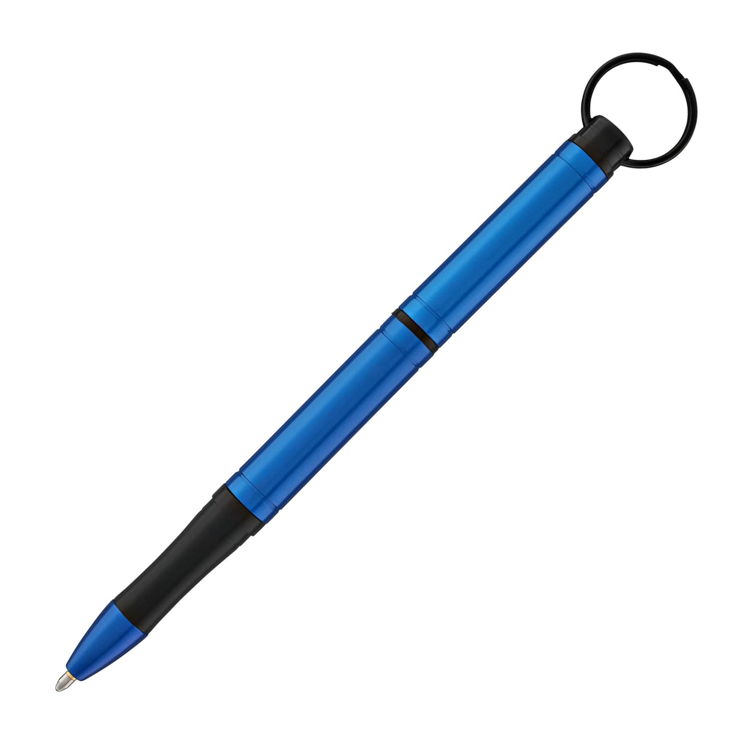 Fisher Space Pen Backpacker Ballpoint Pen - Blue Anodized Aluminum, Keychain Attachment - Perfect for Outdoor Adventures, Hiking, Camping & Everyday Carry (EDC)