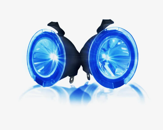 Ford F150 SVT Raptor 2010-2014 LED Mirror Puddle Light Kit - Blue LED Lights for Enhanced Night Visibility & Style | Perfect for Off-Roading, Night Driving & Custom Truck Upgrades