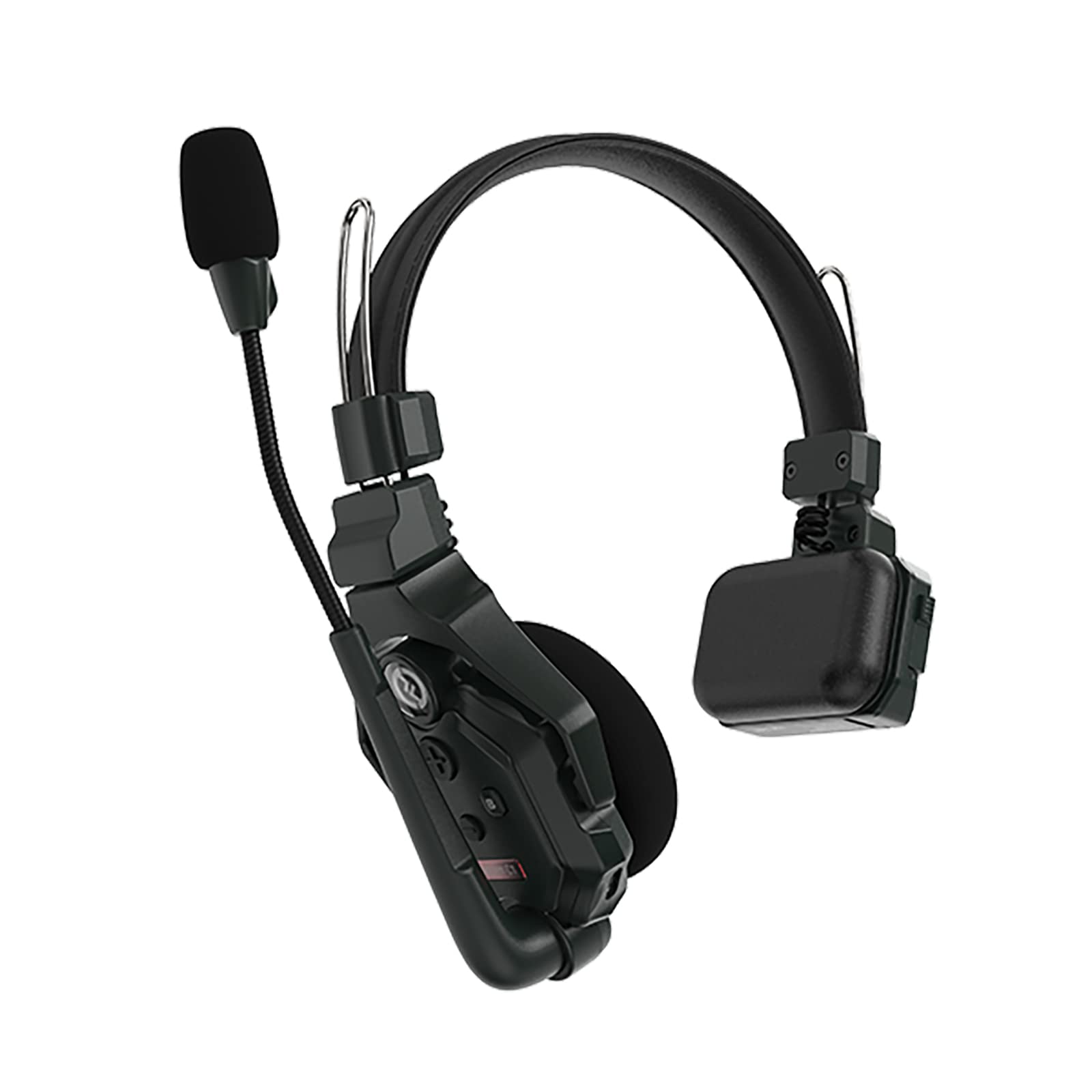 Hollyland Solidcom C1 Official Wireless Headset - Single-Ear Full-Duplex Intercom Headset for Team Communication | Perfect for Construction, Security & Event Coordination