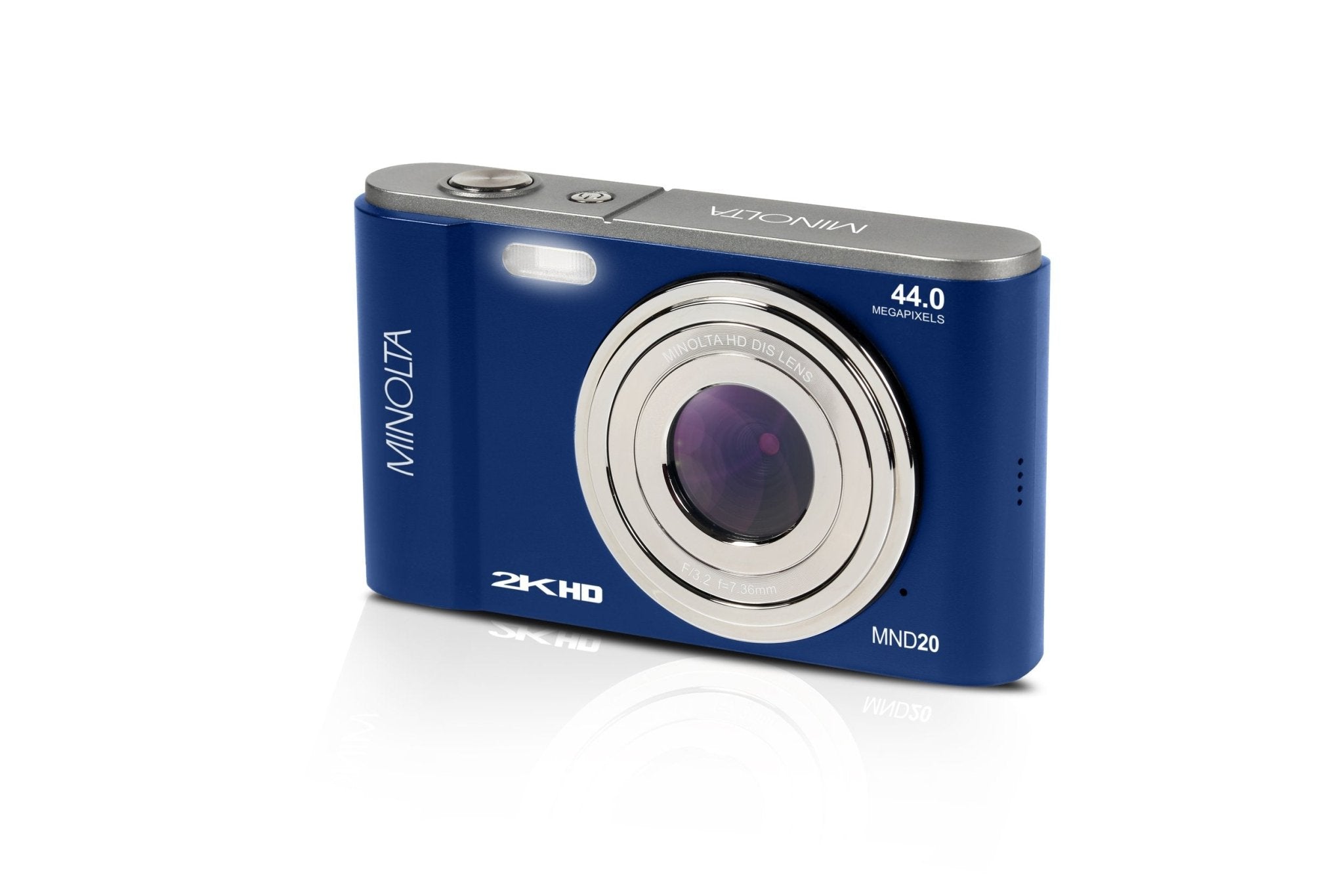 Minolta MND20 44MP 2.7K Ultra HD Digital Camera with 3