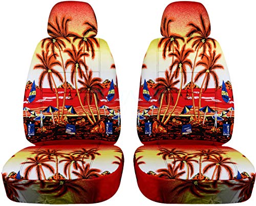 Red w Palm Tree
