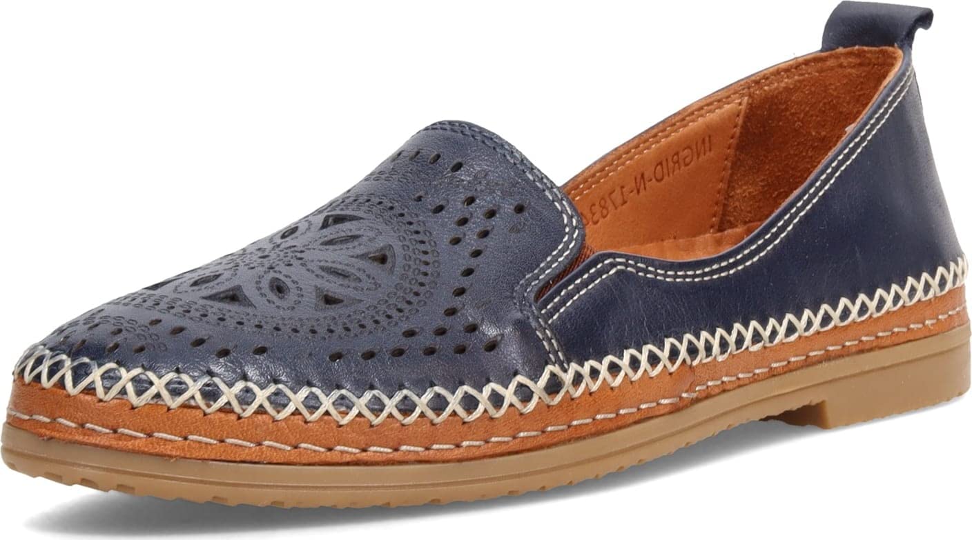 Spring Step Women's Ingrid Slip-On Comfortable Casual Shoes - Lightweight & Breathable for Walking, Travel & Everyday Wear