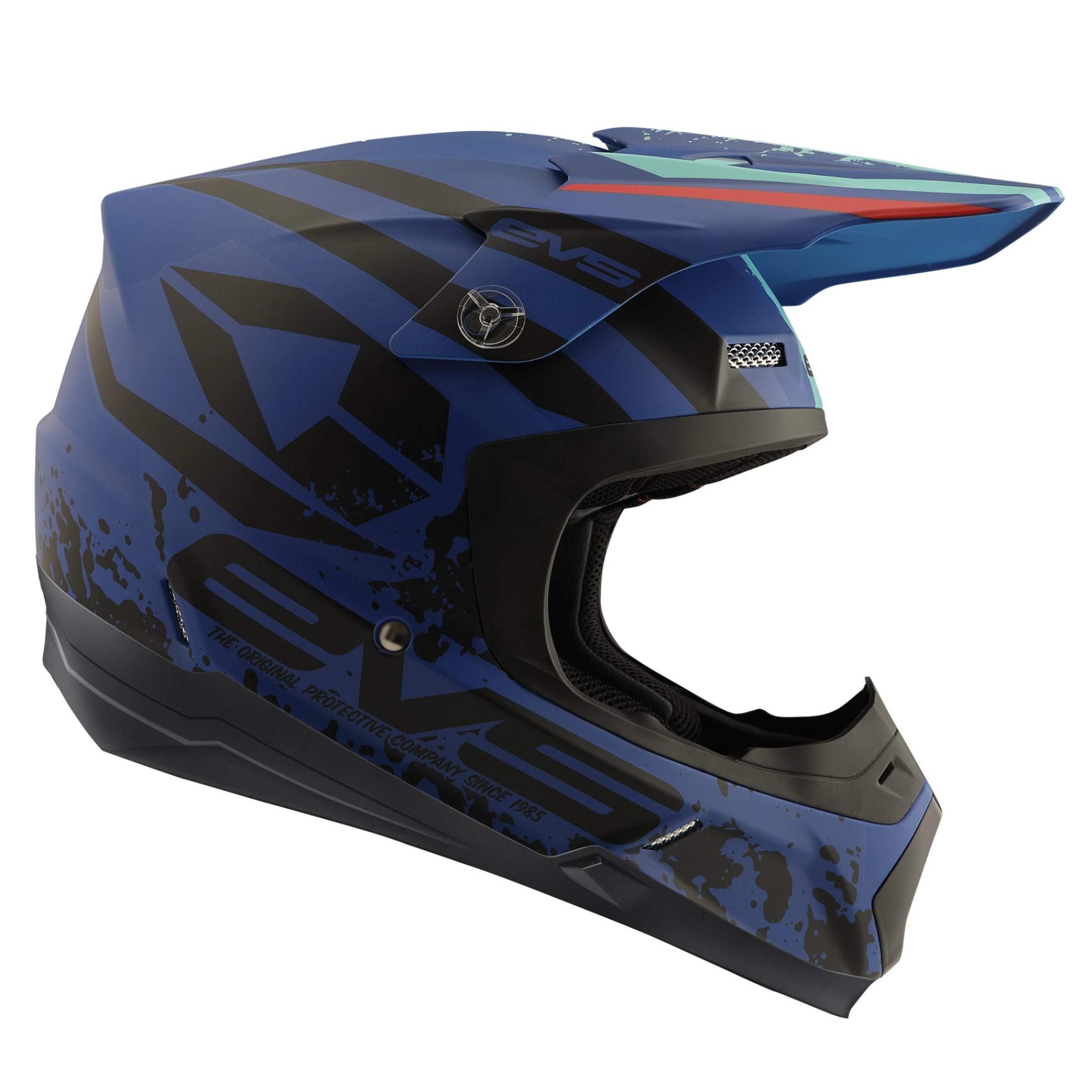 EVS Sports T5 Grappler Off-Road Full Face Motorcycle Helmet for Men & Women - DOT Certified Dirt Bike, ATV, MX Racing Helmet for Trail Riding & Adventure Motorcycling