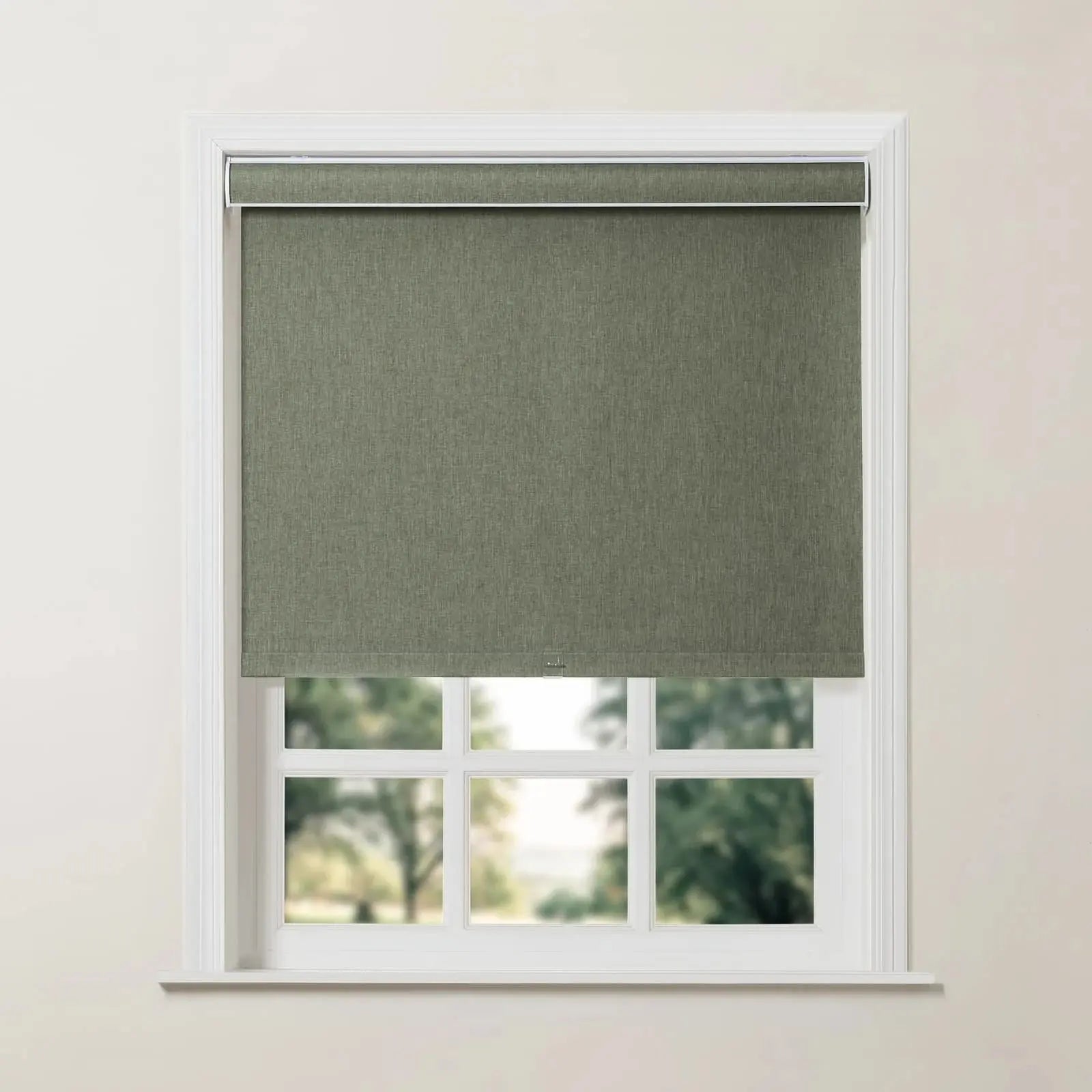 Blackout Cordless Roller Shades for Windows - Room Darkening Window Treatments for Bedroom, Nursery & Home Theater - Premium Fabric by Alvin Boutique