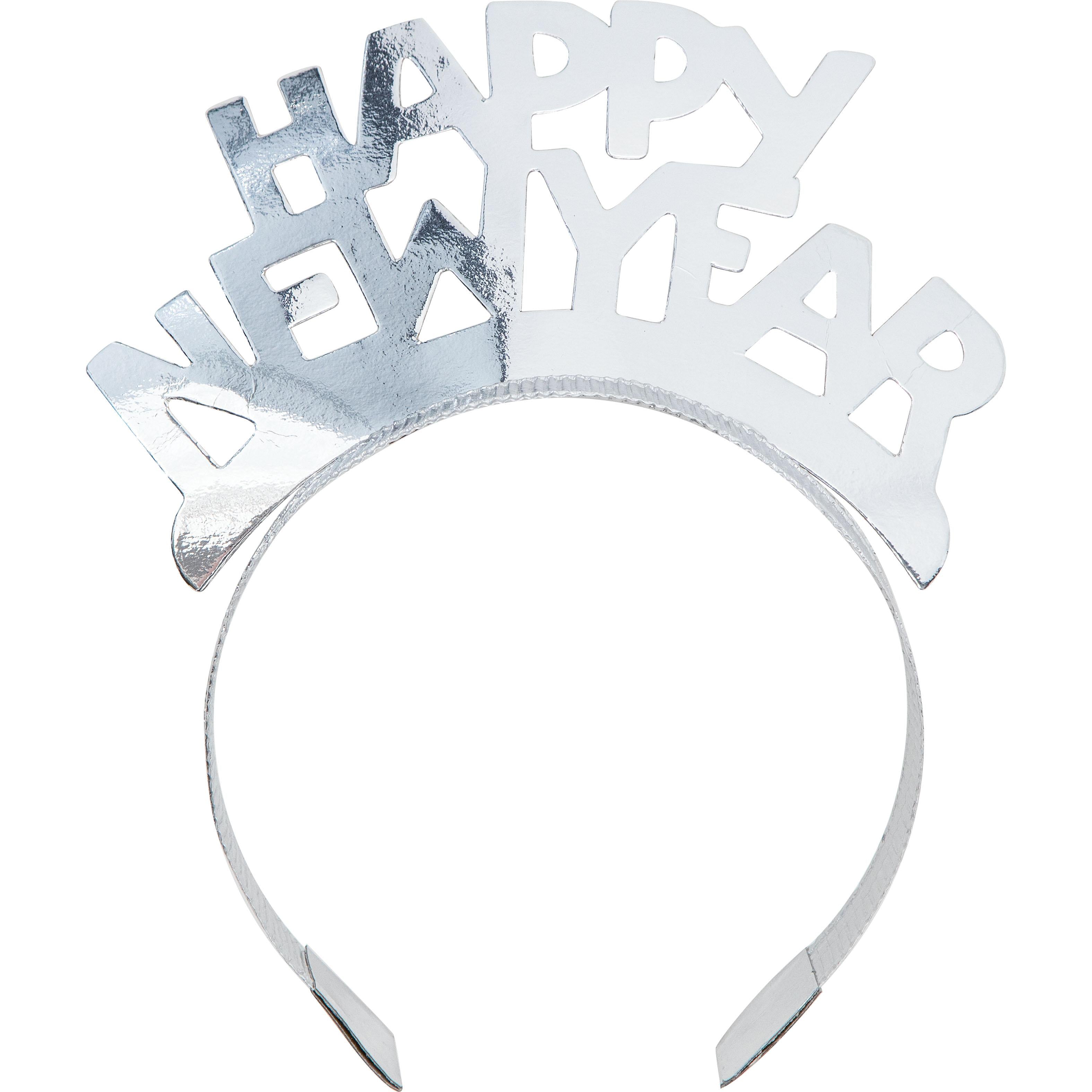 12-Pack Black Silver Gold New Year Party Wearables Kit for 4 People - Perfect for Holiday Celebrations, Family Gatherings & Festive Events