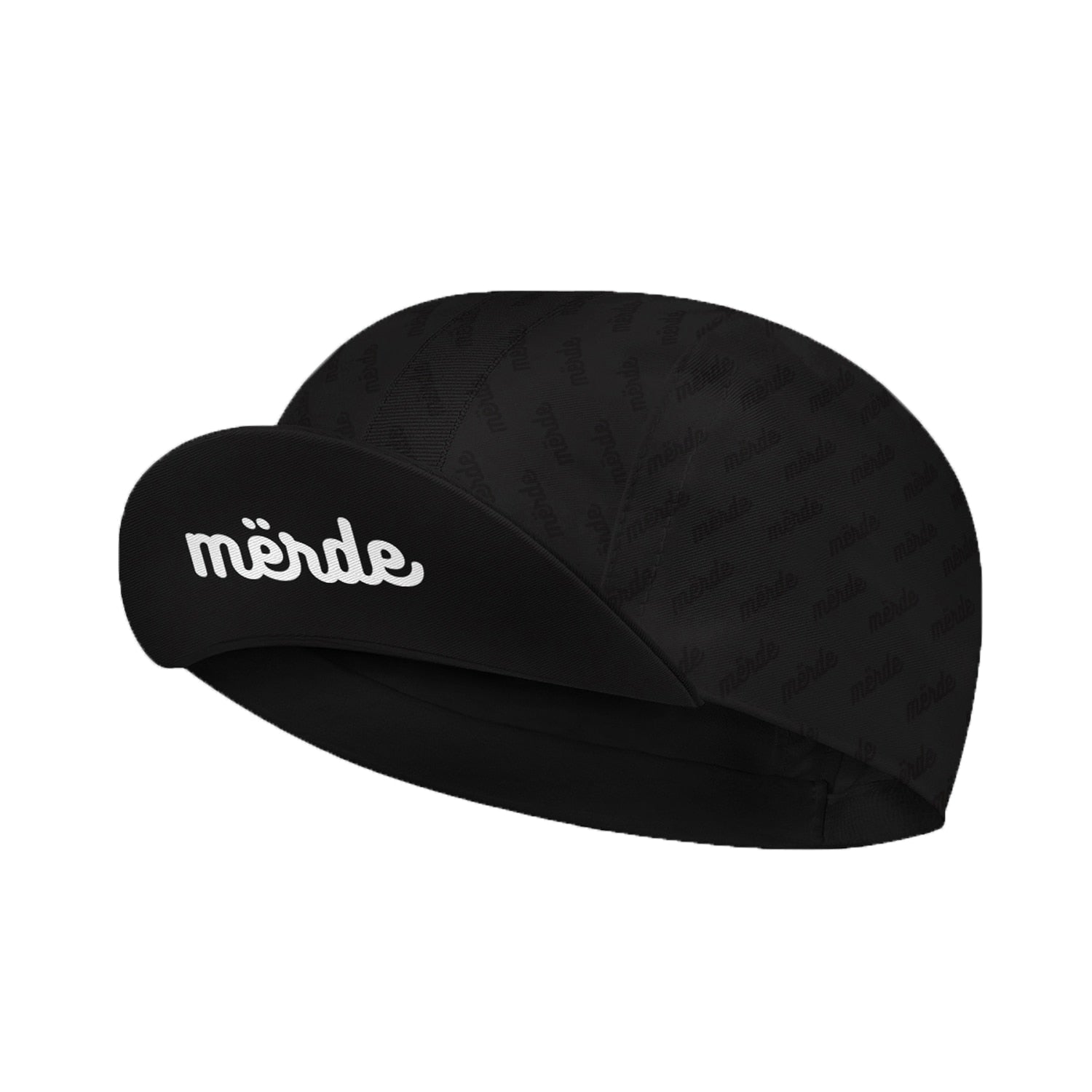 Black Series Premium Polyester Cycling Cap - Quick Dry, Sweat Absorbent & Breathable Bike Hat for Men & Women - Ideal for Road Biking, Mountain Cycling & Outdoor Sports
