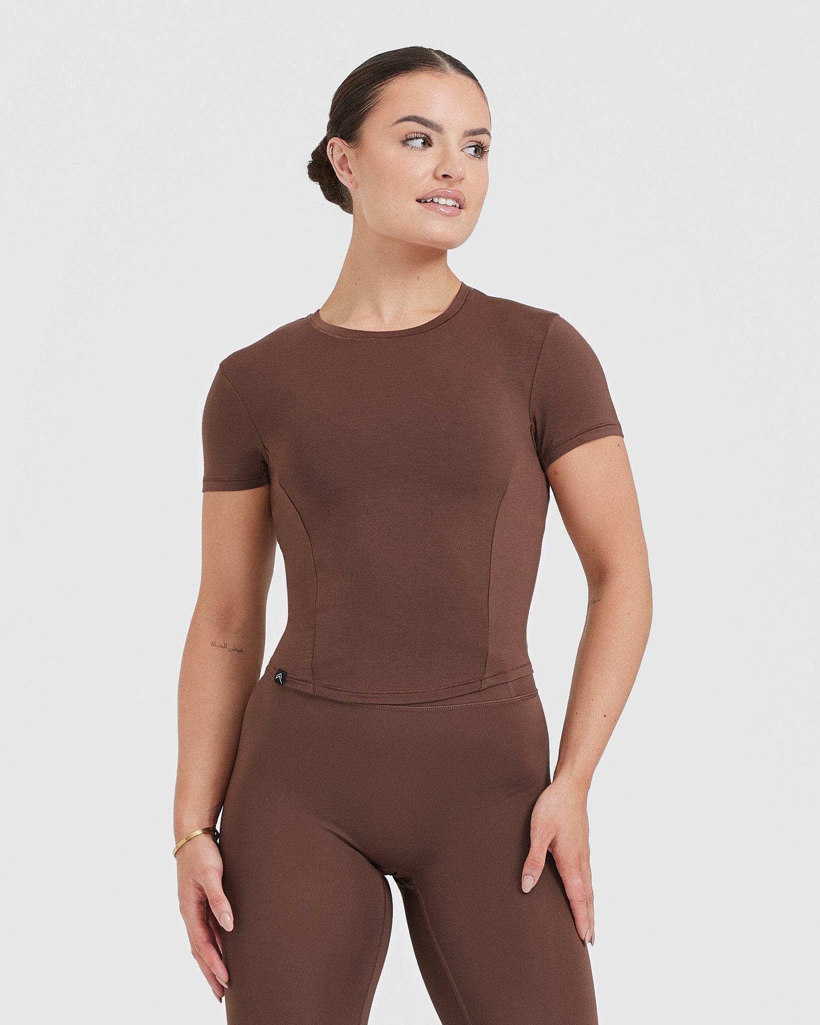 Mellow™ Soft Mid Short Sleeve T-Shirt for Men | Comfortable Casual Cotton Tee | Chestnut Brown | Perfect for Everyday Wear, Weekend Outings & Relaxing at Home