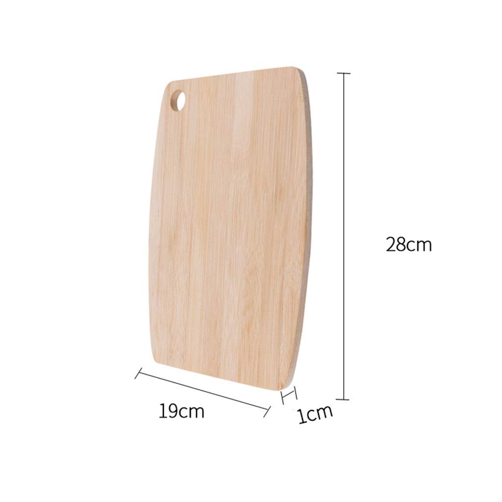 Premium Bamboo Cutting Board - Large Rectangle Wooden Chopping Board for Vegetables, Meat, Bread & Cheese - Gentle on Knives - Perfect for Food Prep, Serving & Kitchen Use
