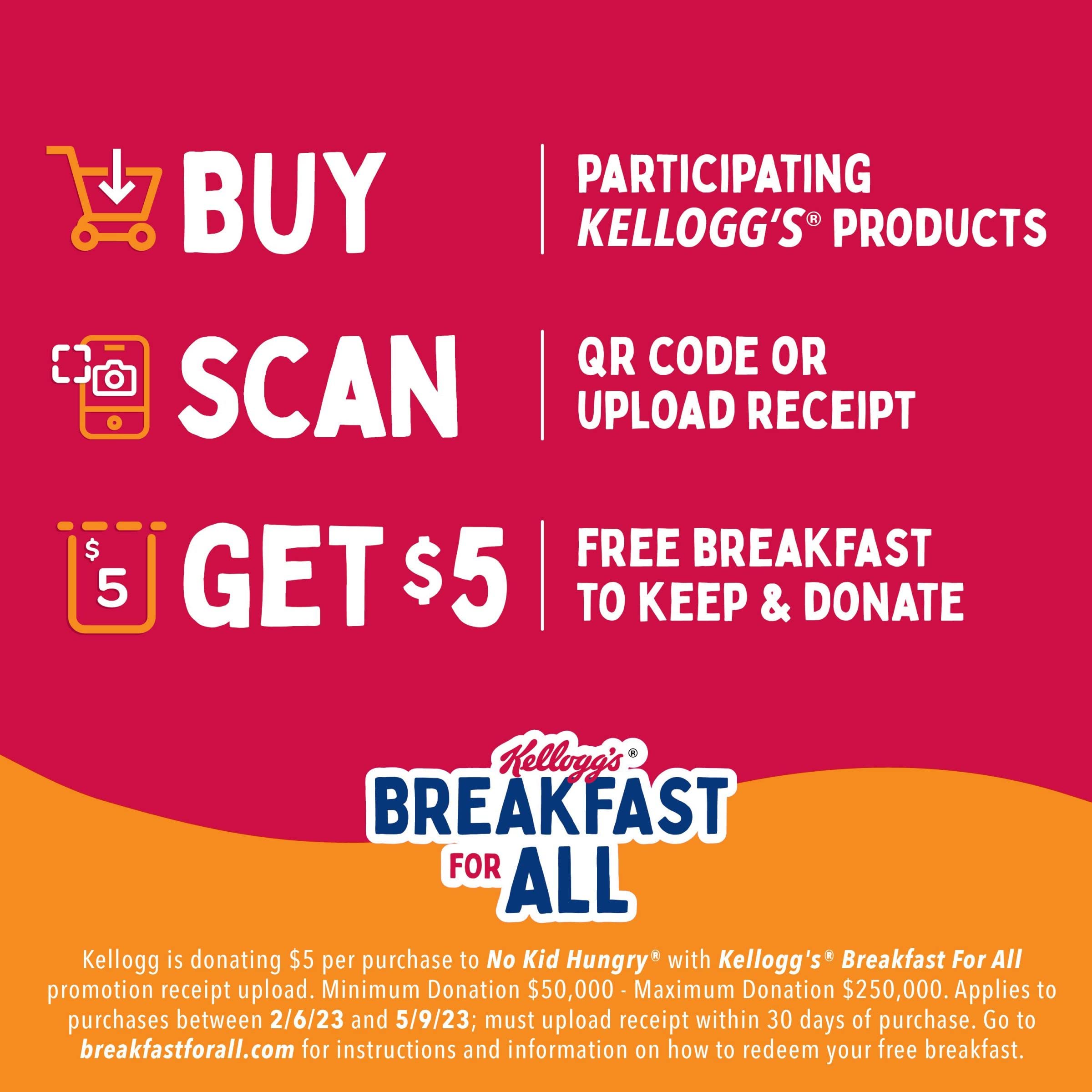 Kellogg's Froot Loops Breakfast Cereal - Fruit Flavored Vitamin C Cereal, 10.1oz Box | Great for Kids' Breakfast, School Snacks & Family Morning Meals