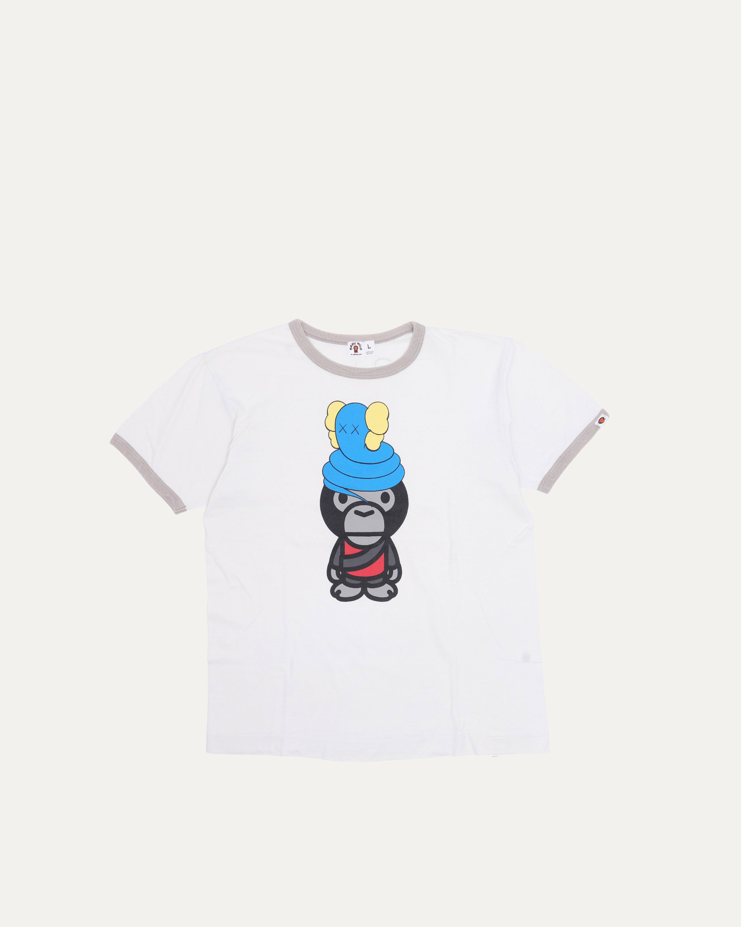 Baby Milo x Kaws Graphic T-Shirt for Men & Women - Cute Cartoon Streetwear Tee for Casual Wear, Outfits & Gifts