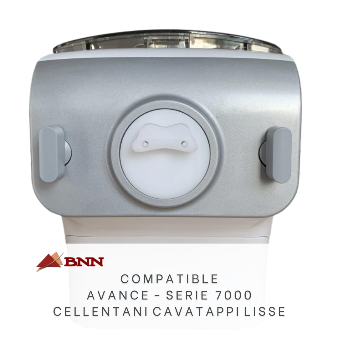 BNN – Avance/Serie 7000 – Cellentani Cavatappi Serpentini Smooth Pasta Disc – Compatible with Philips Pasta Maker Avance/Serie 7000 – Perfect for Homemade Italian Pasta Dishes